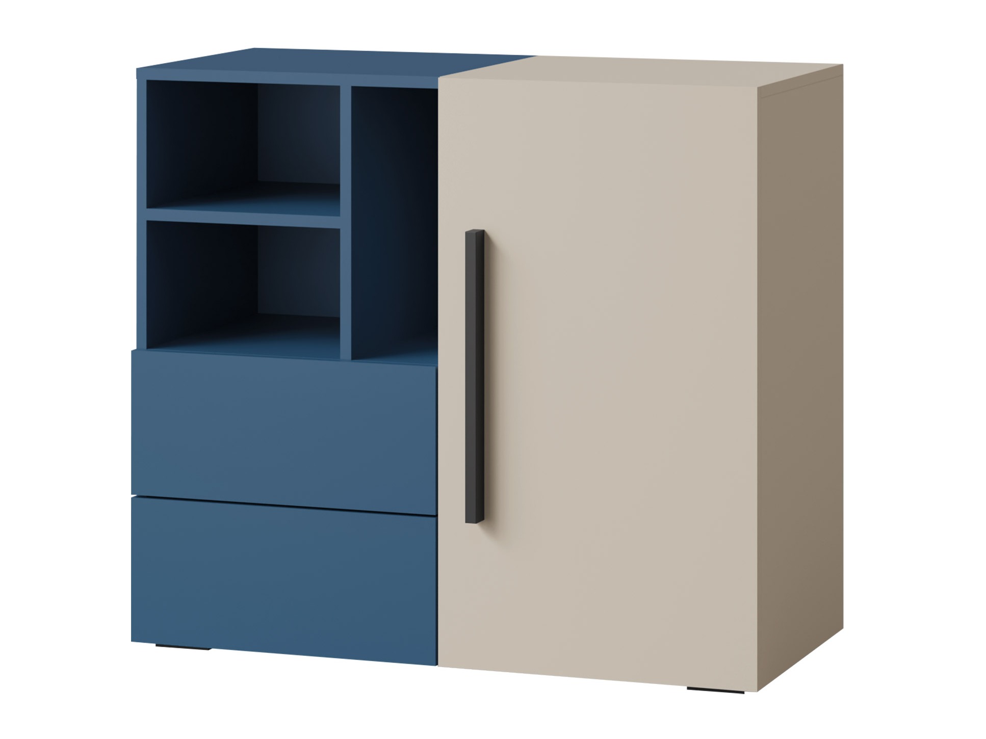 Cómoda Etruva 107 (Caxemira + Azul)