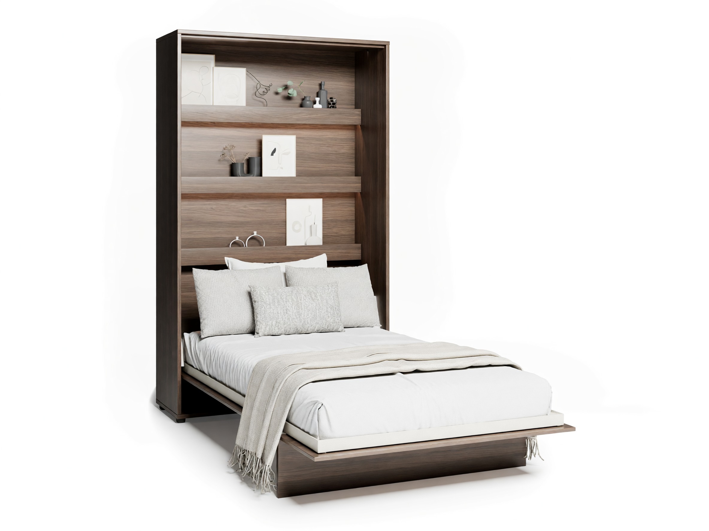 Cama rebatível Concept Lenart (Carvalho escuro)