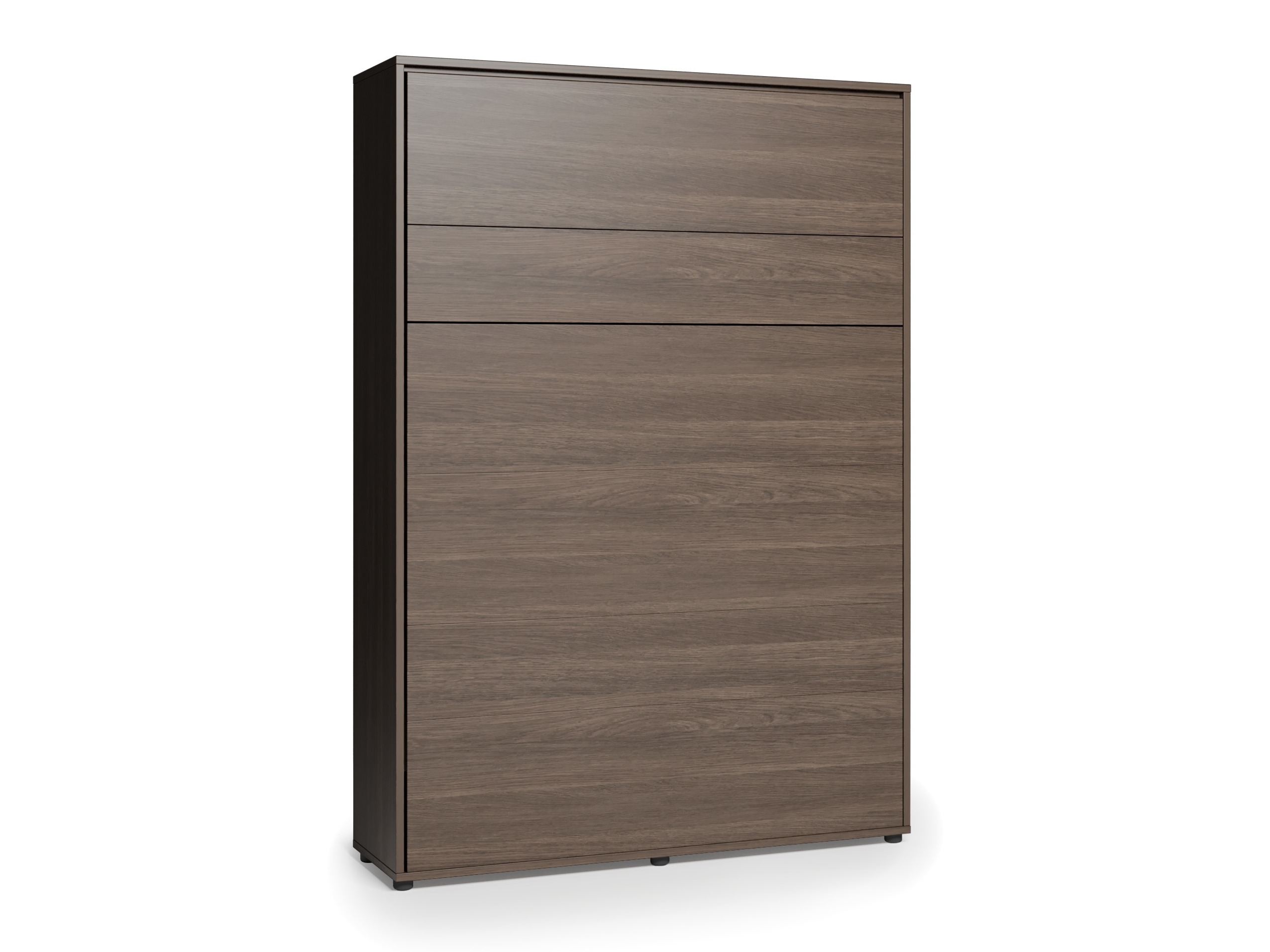 Cama rebatível Concept Lenart VII (Carvalho escuro + Cinzento)