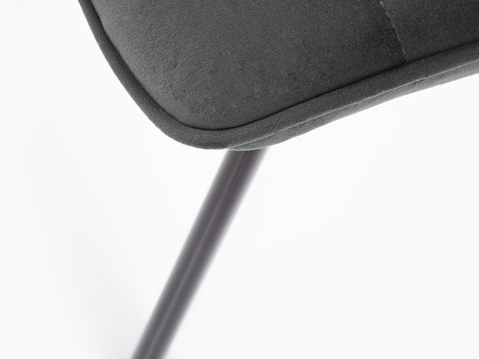 Cadeira Houston 739 (Cinzento escuro + Preto)