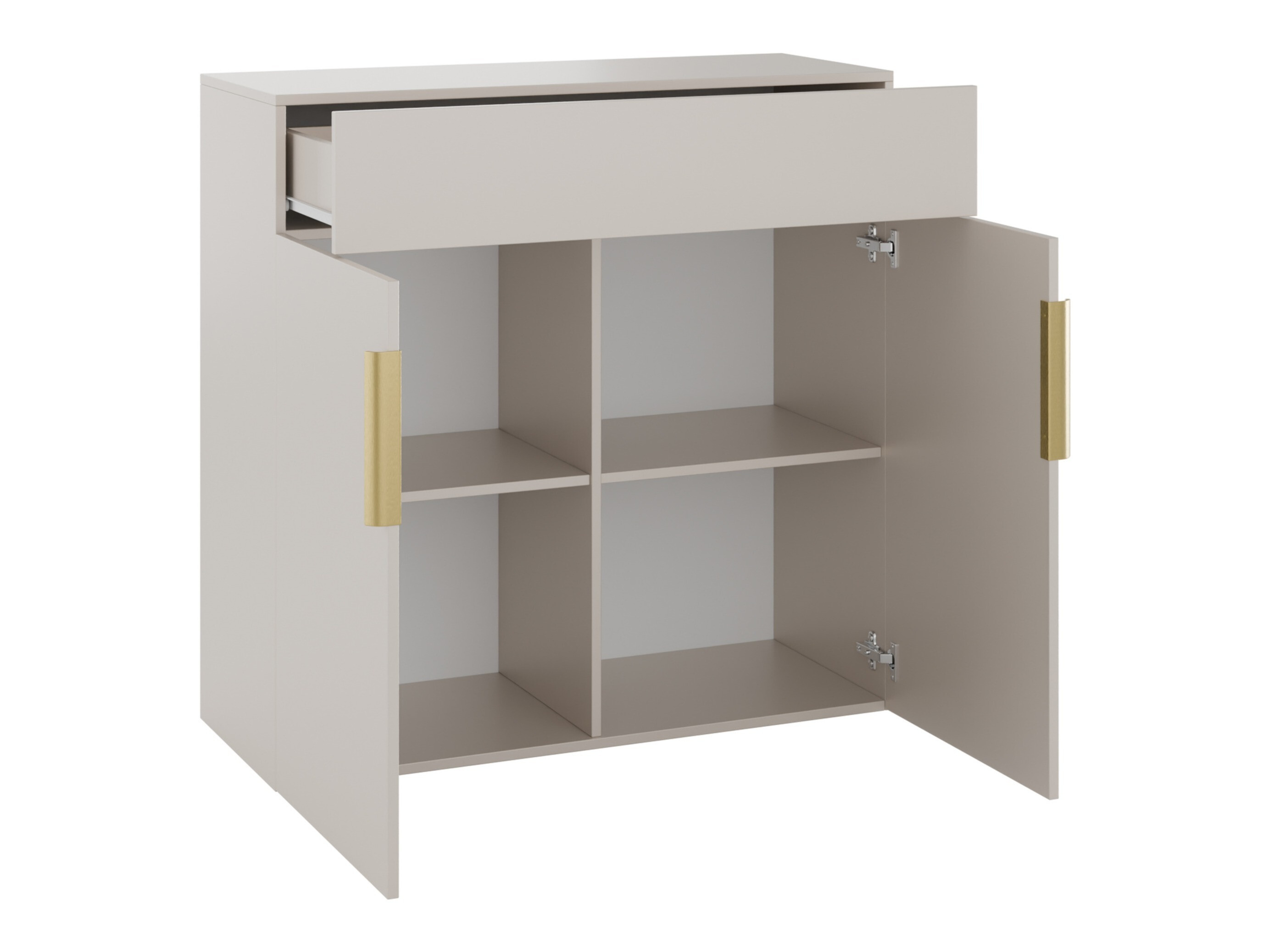 Conjunto para corredor Comfivo 581 (Bege + Dourado)