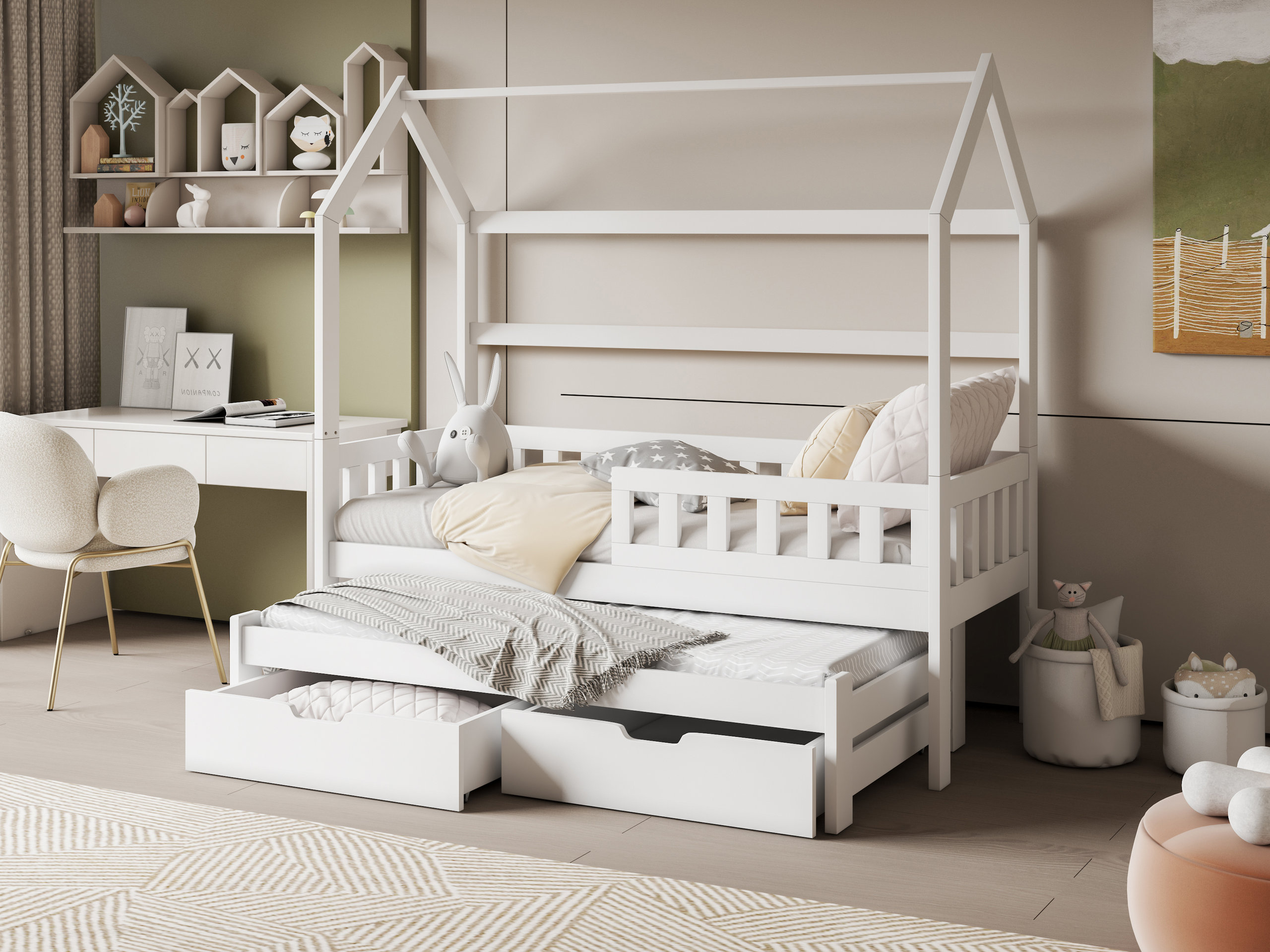 Cama Henderson 172 (Branco)