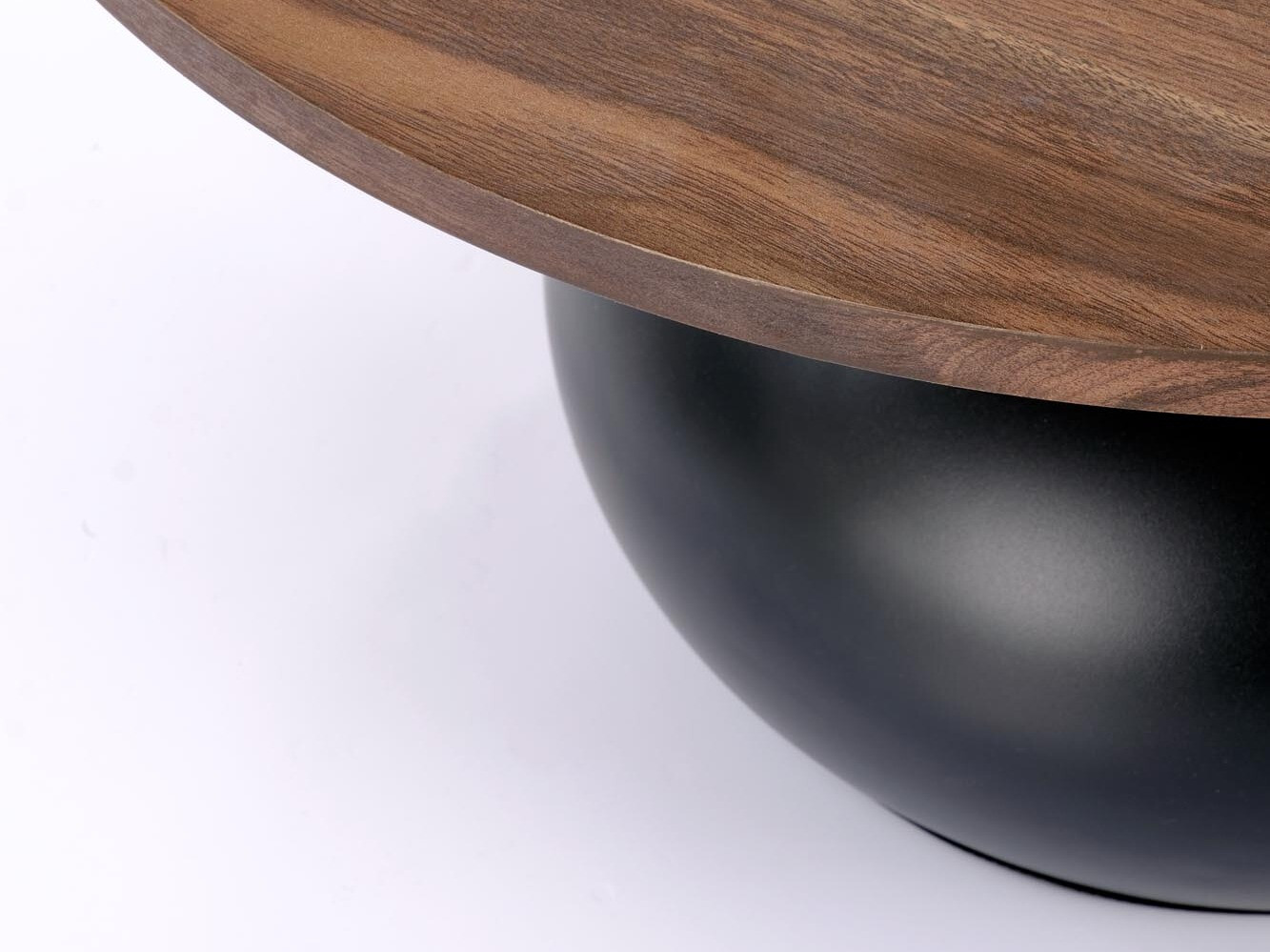 Mesa de centro Houston 2192 (Preto + Nogueira)
