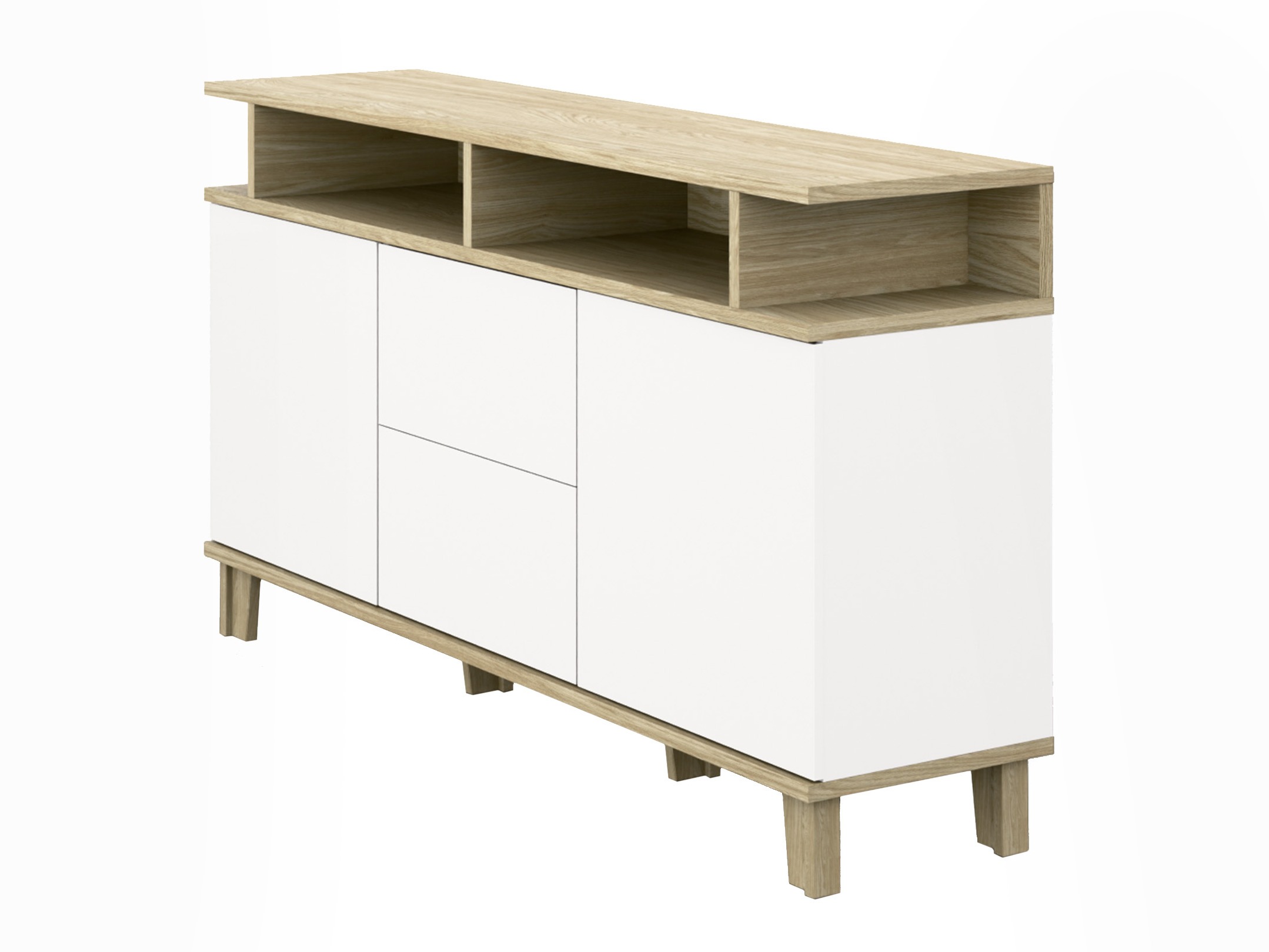 Cómoda Evarveru 105 (Mate branco)