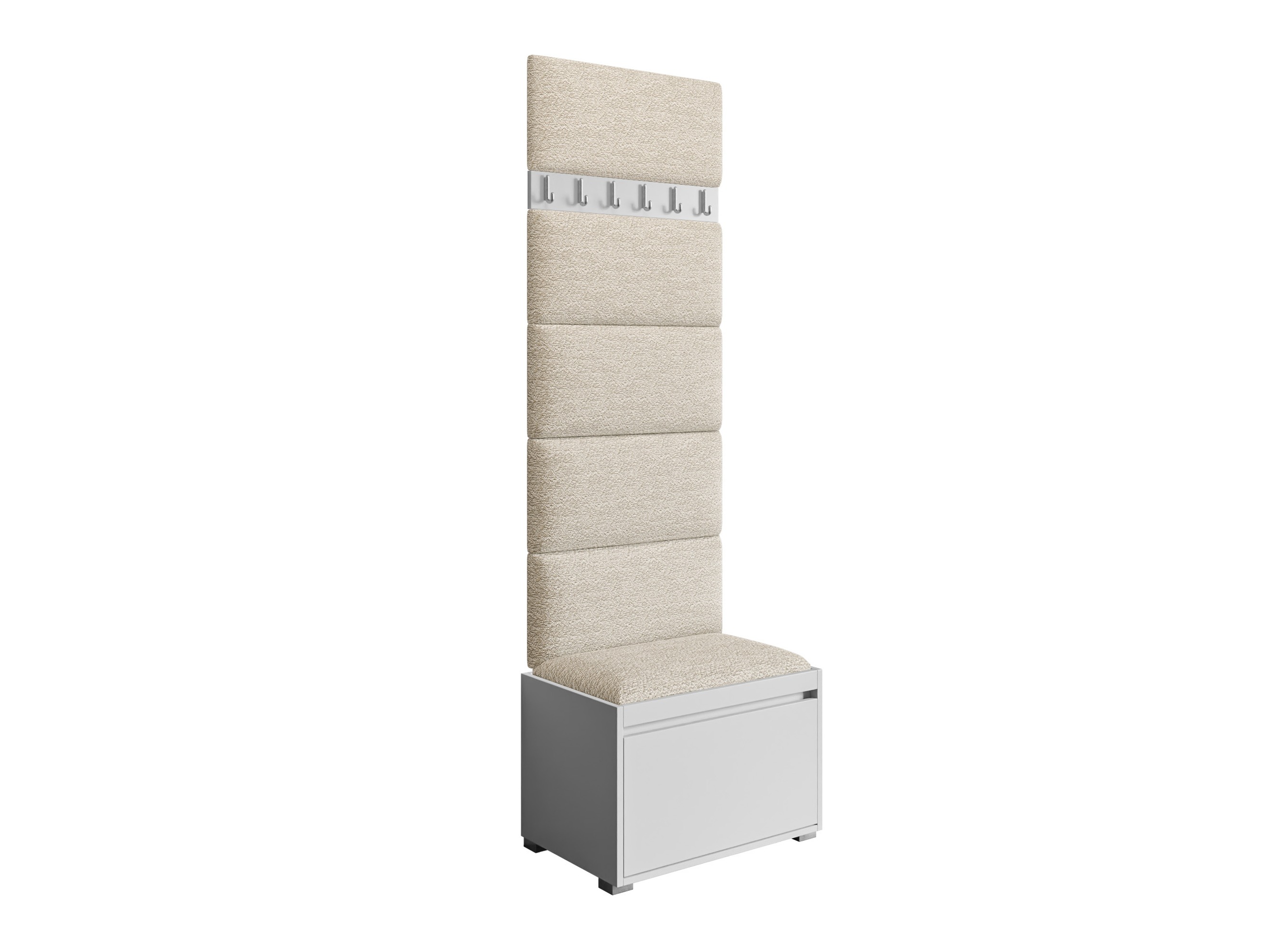 Conjunto para corredor Comfivo Pinus V (Branco + Abriamo 03)
