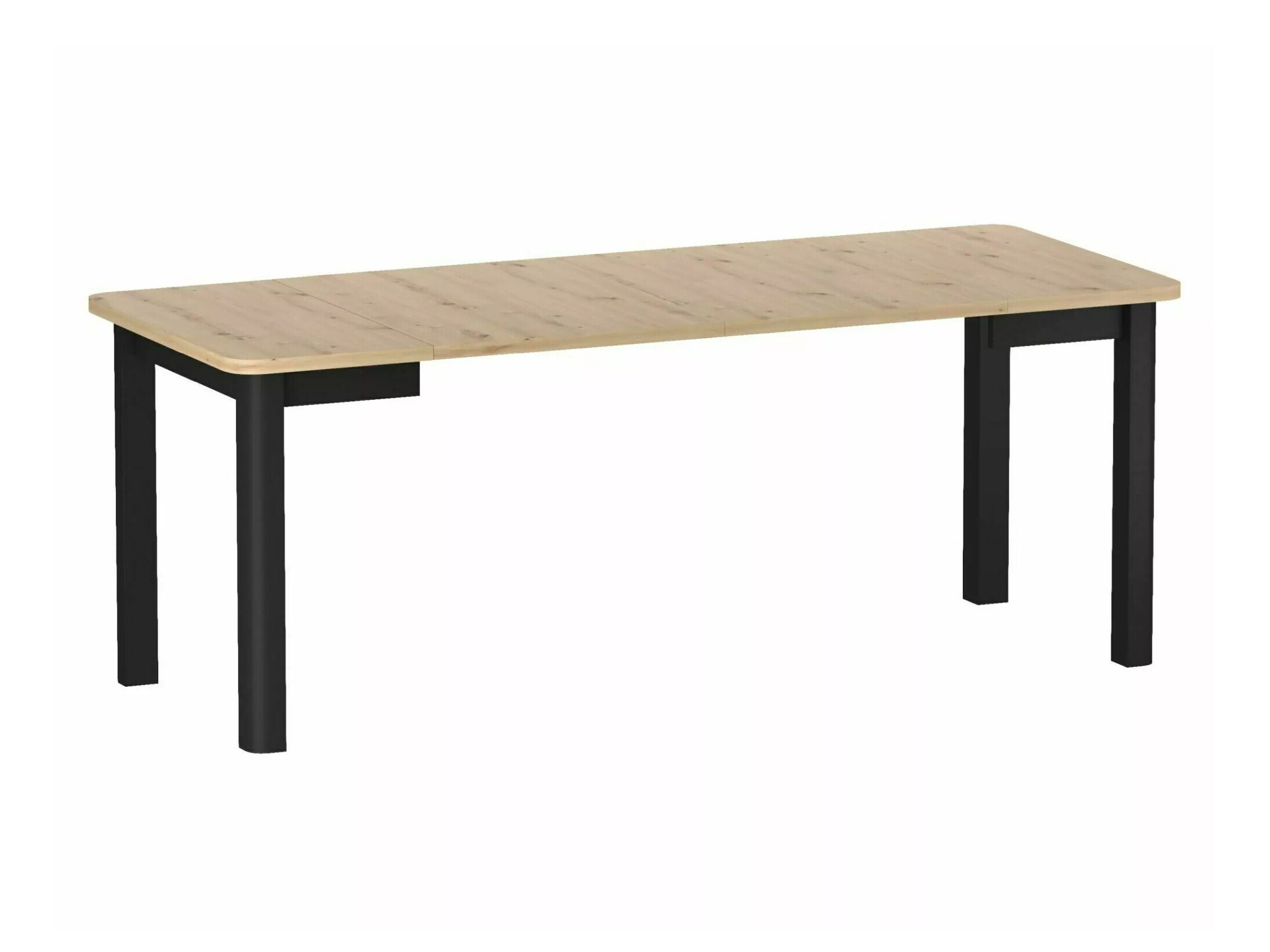 Mesa Detroit 1008 (Preto + Carvalho Artisan)