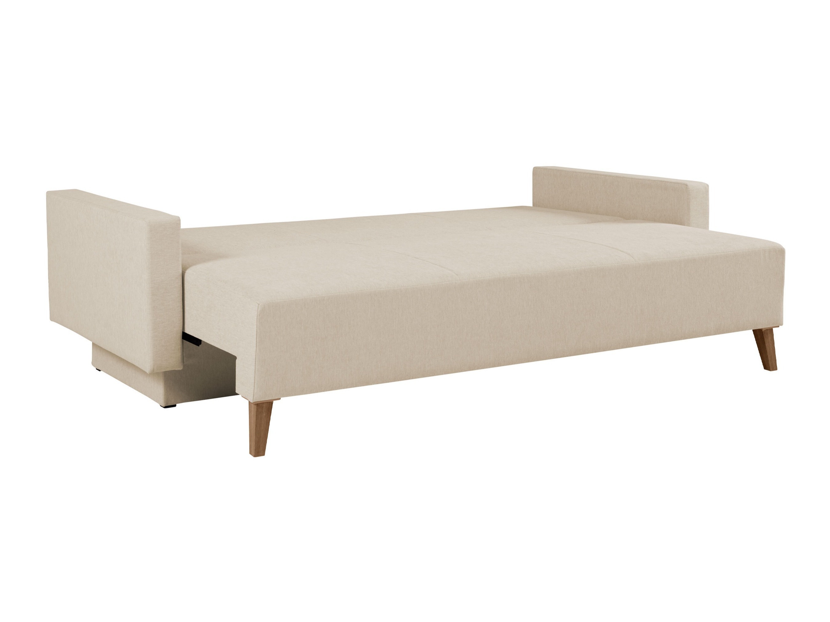Sofá-cama Delbene 129 (Verita 03 + Carvalho escuro de san remo)