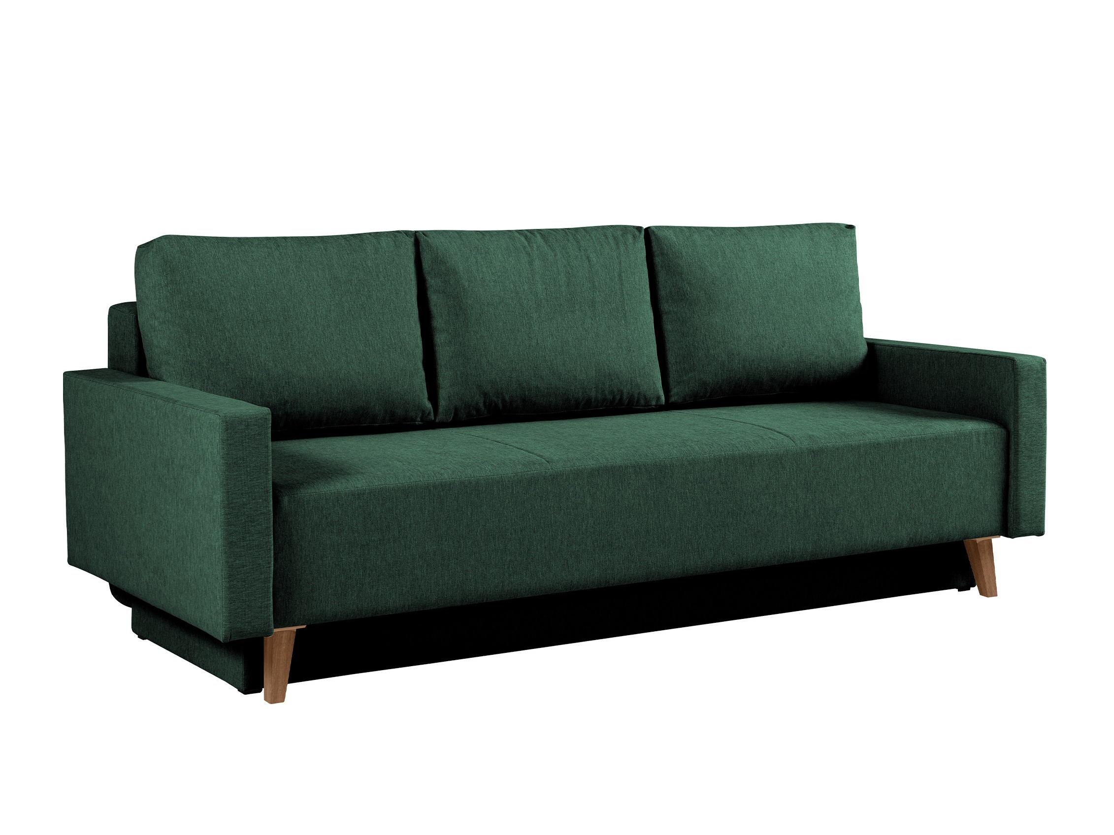 Sofá-cama Delbene 129 (Verita 75 + Carvalho escuro de san remo)