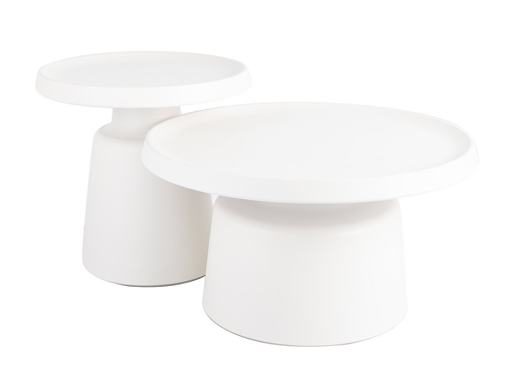 Conjunto de mesa de centro Detroit 721 (Branco)