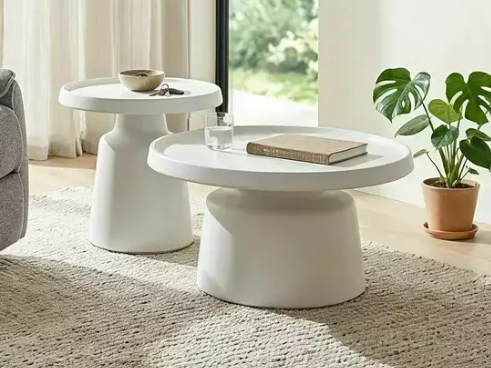 Conjunto de mesa de centro Detroit 721 (Branco)