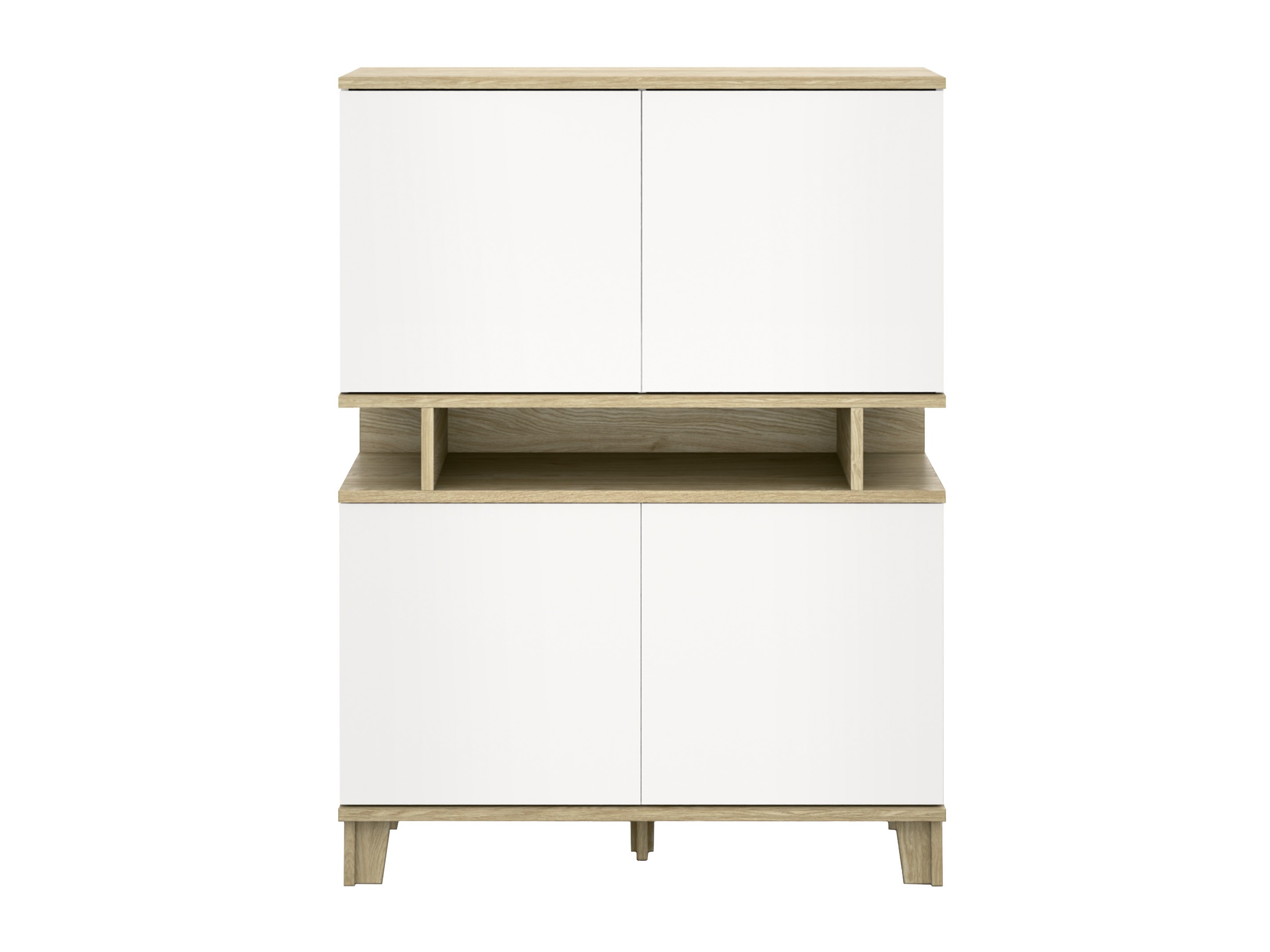 Estante Evarveru 106 (Mate branco)