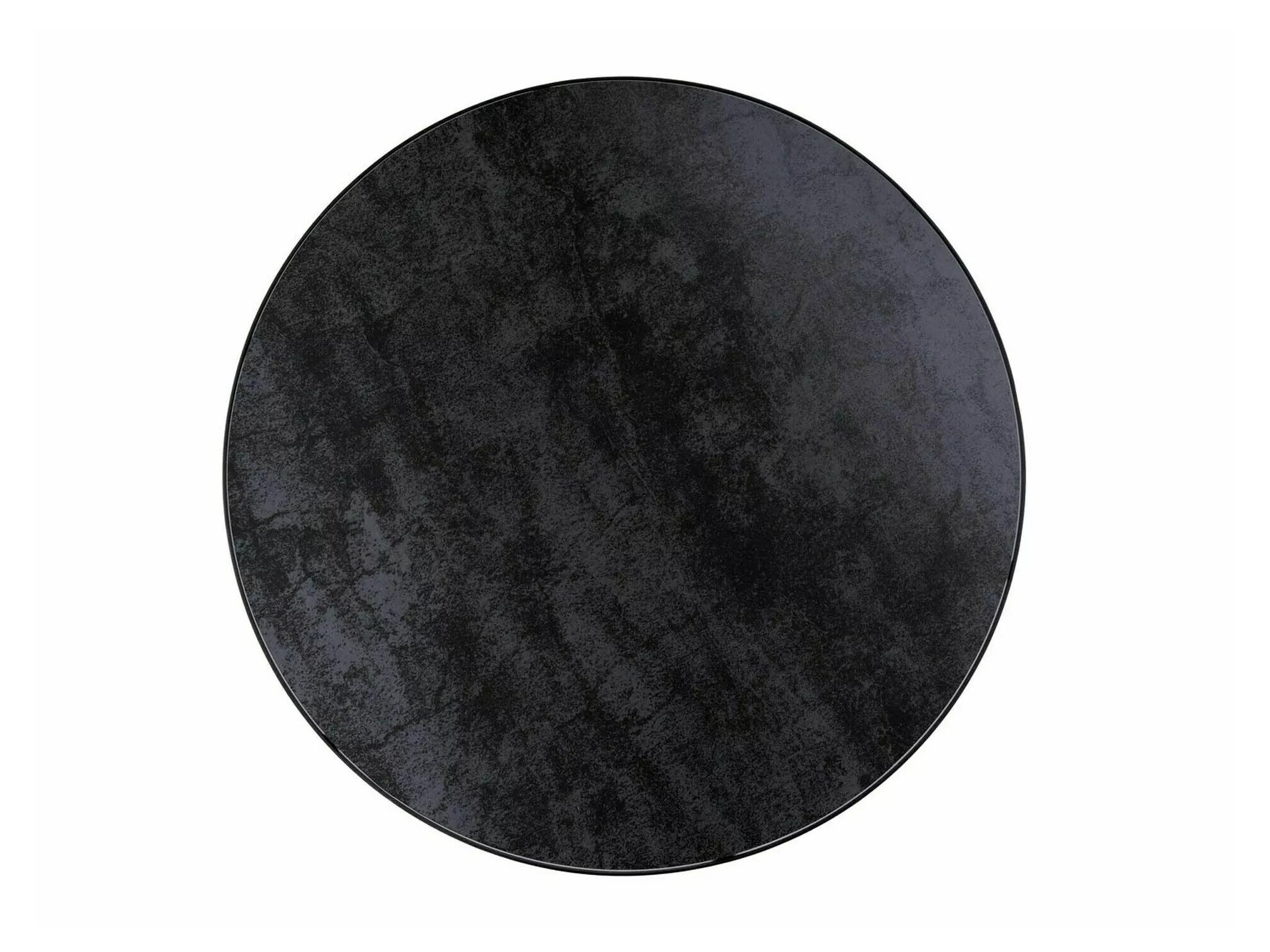 Conjunto de mesa de centro Detroit 252 (Mármore preto + Preto)