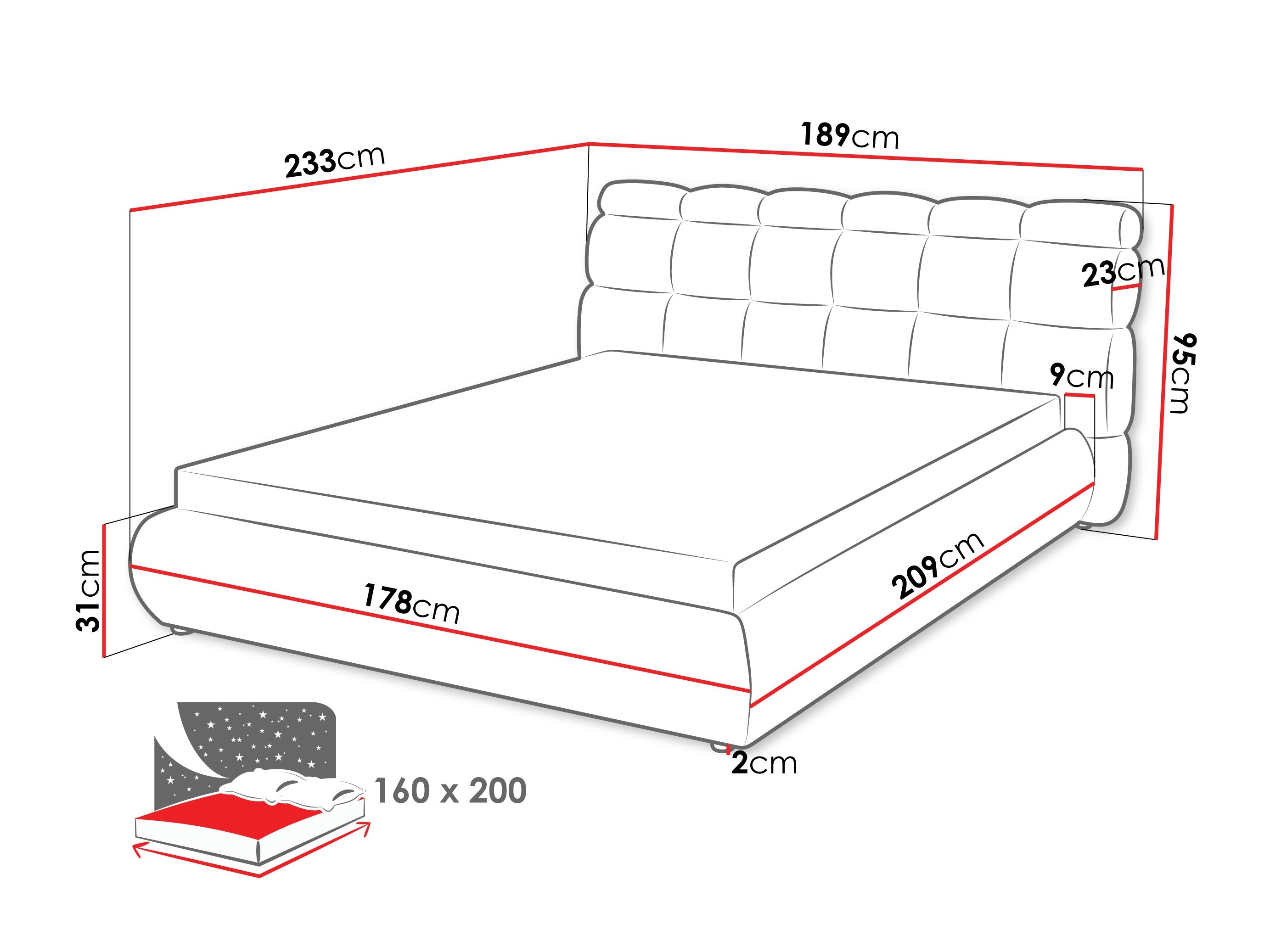 Cama Comfivo Terres