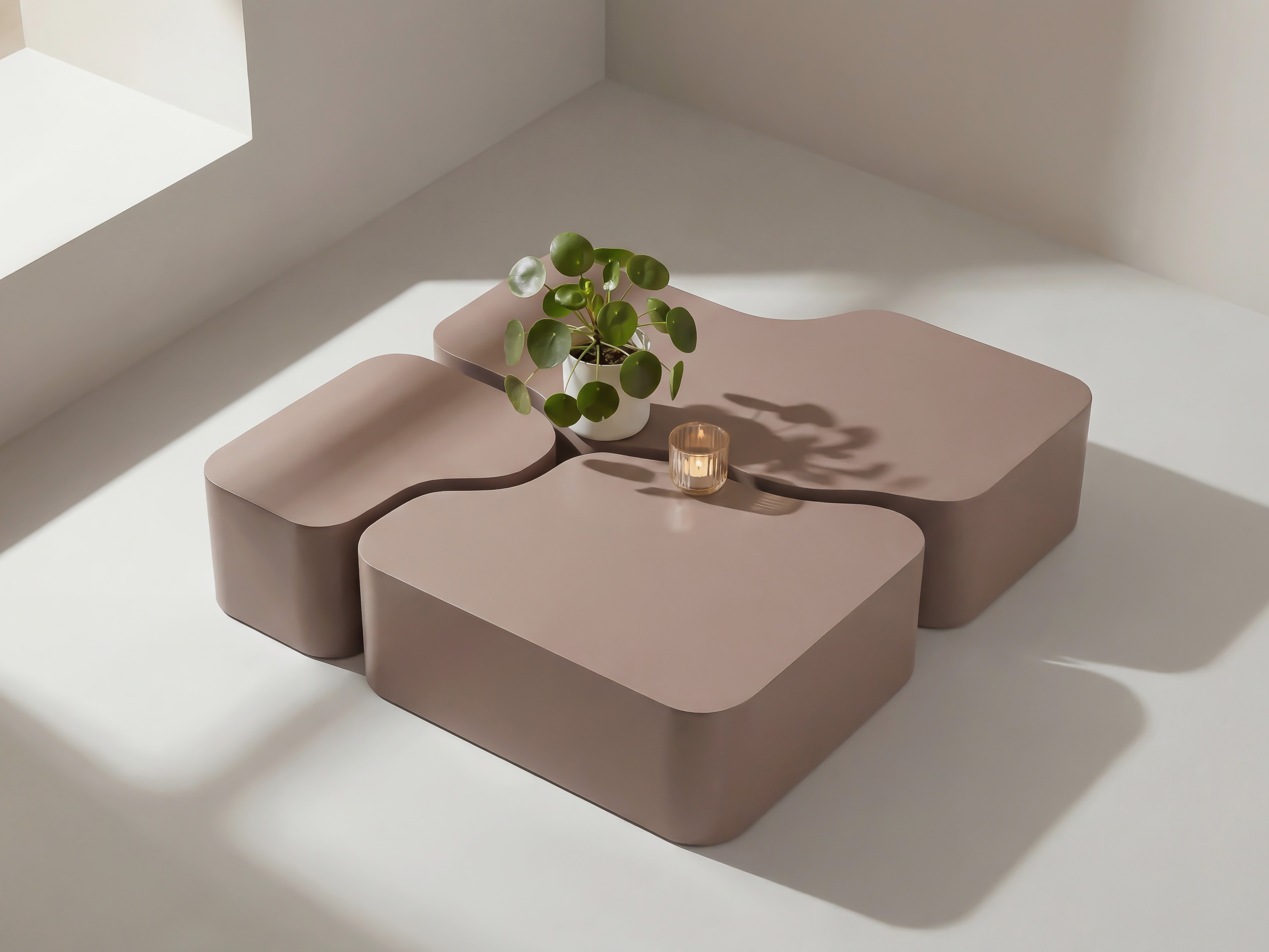 Conjunto de mesa de centro Dallas 5148