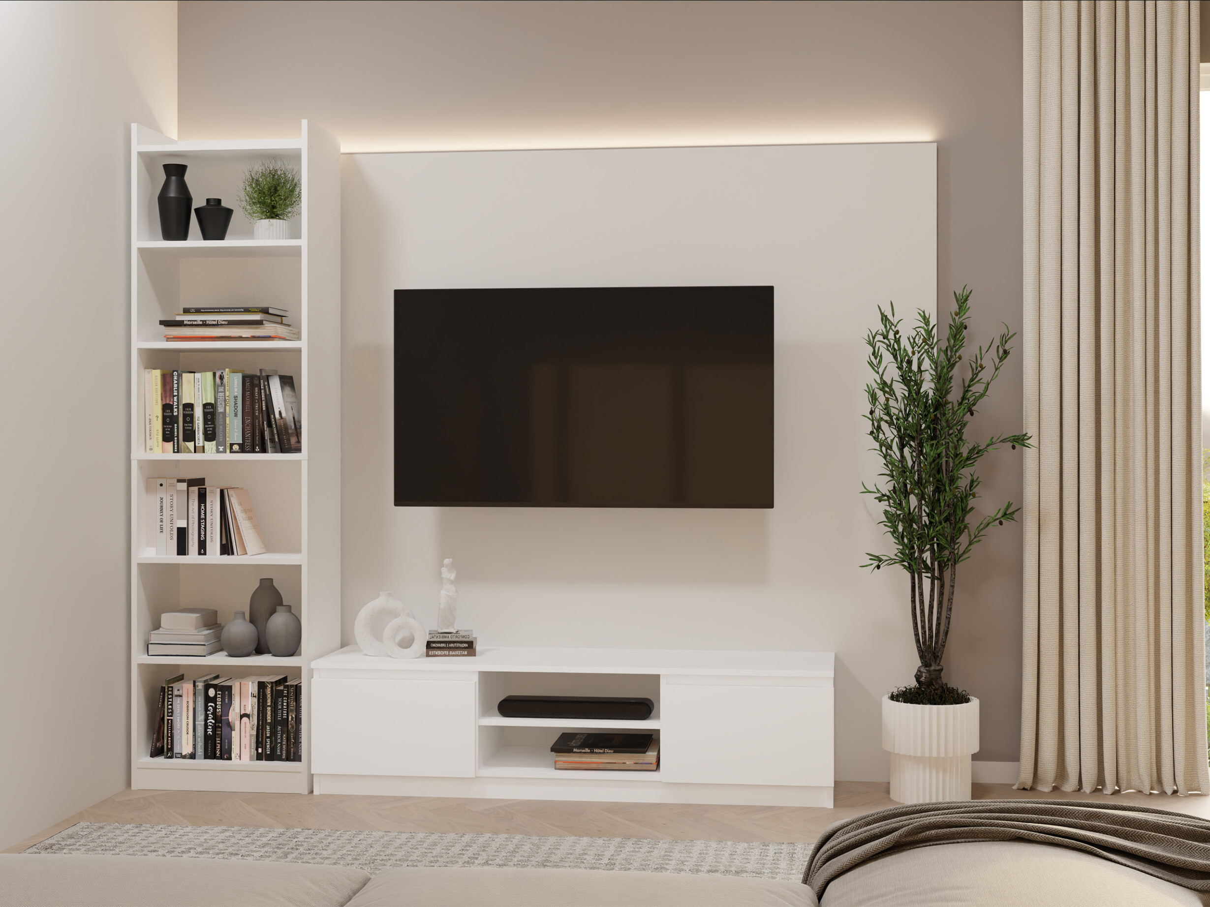 Estante Mandeville 380 (Branco)