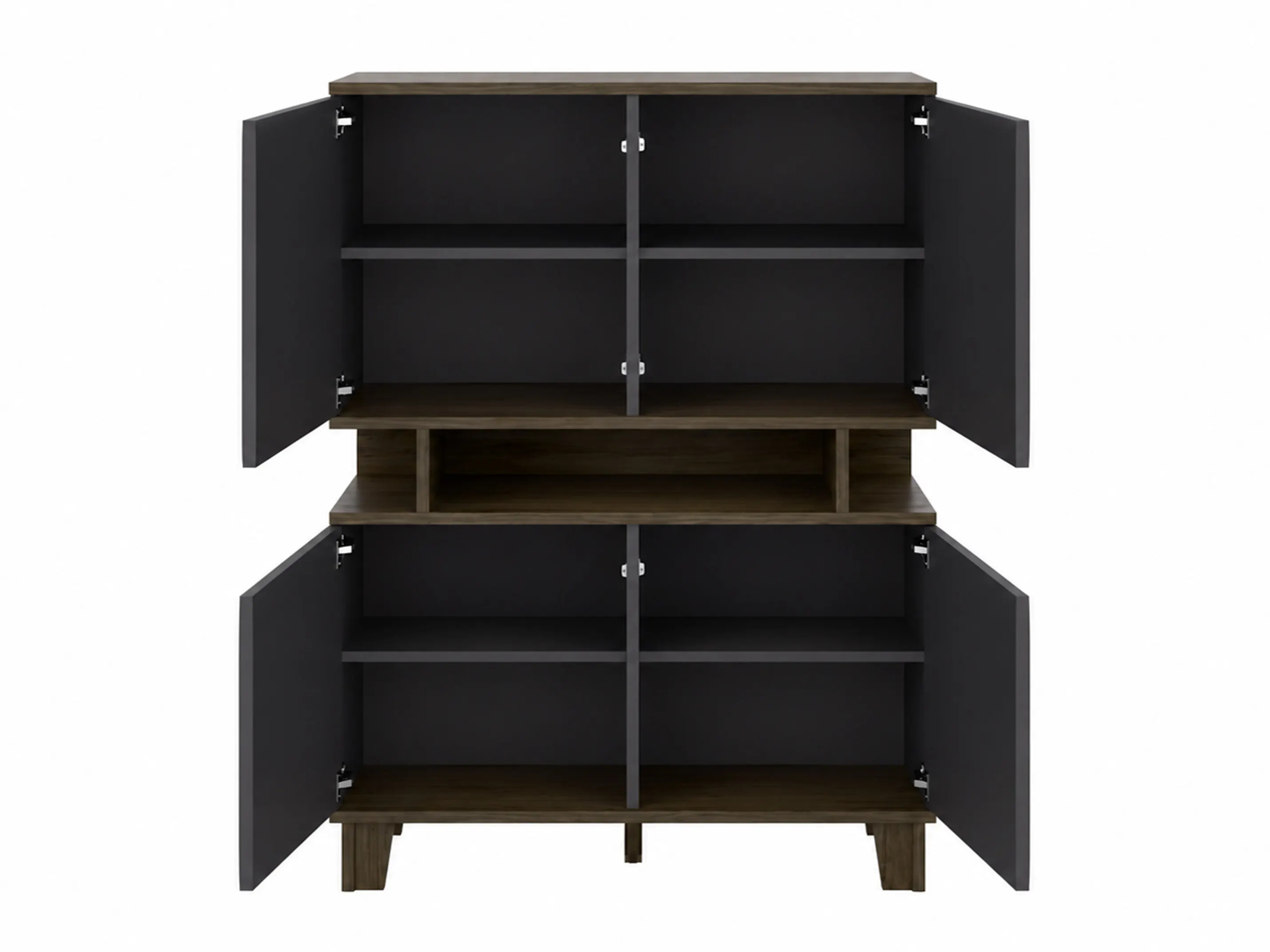 Conjunto para sala de estar Evarveru 109 (Antracite)