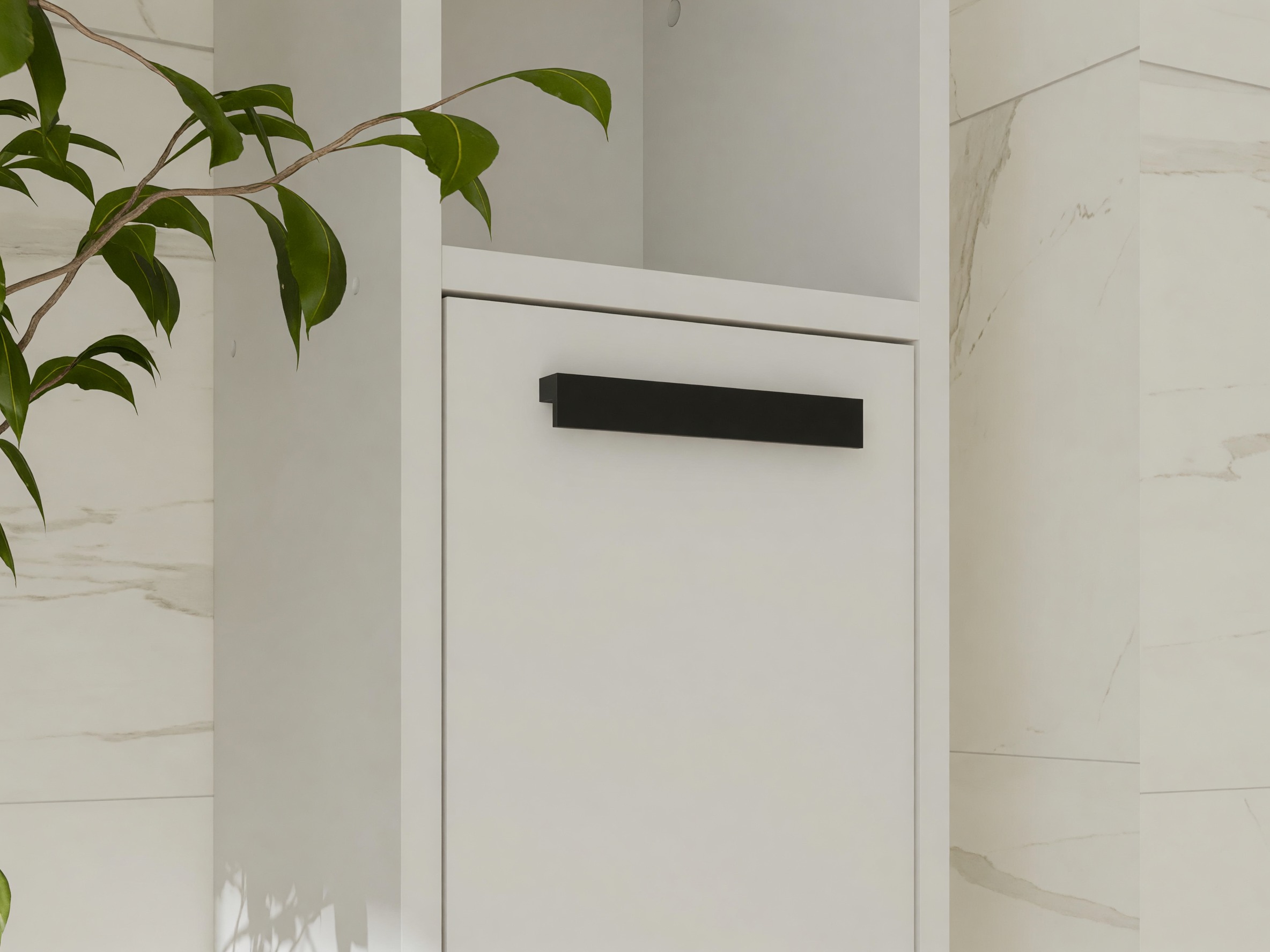 Prateleira para casa de banho Mandeville 381 (Branco)
