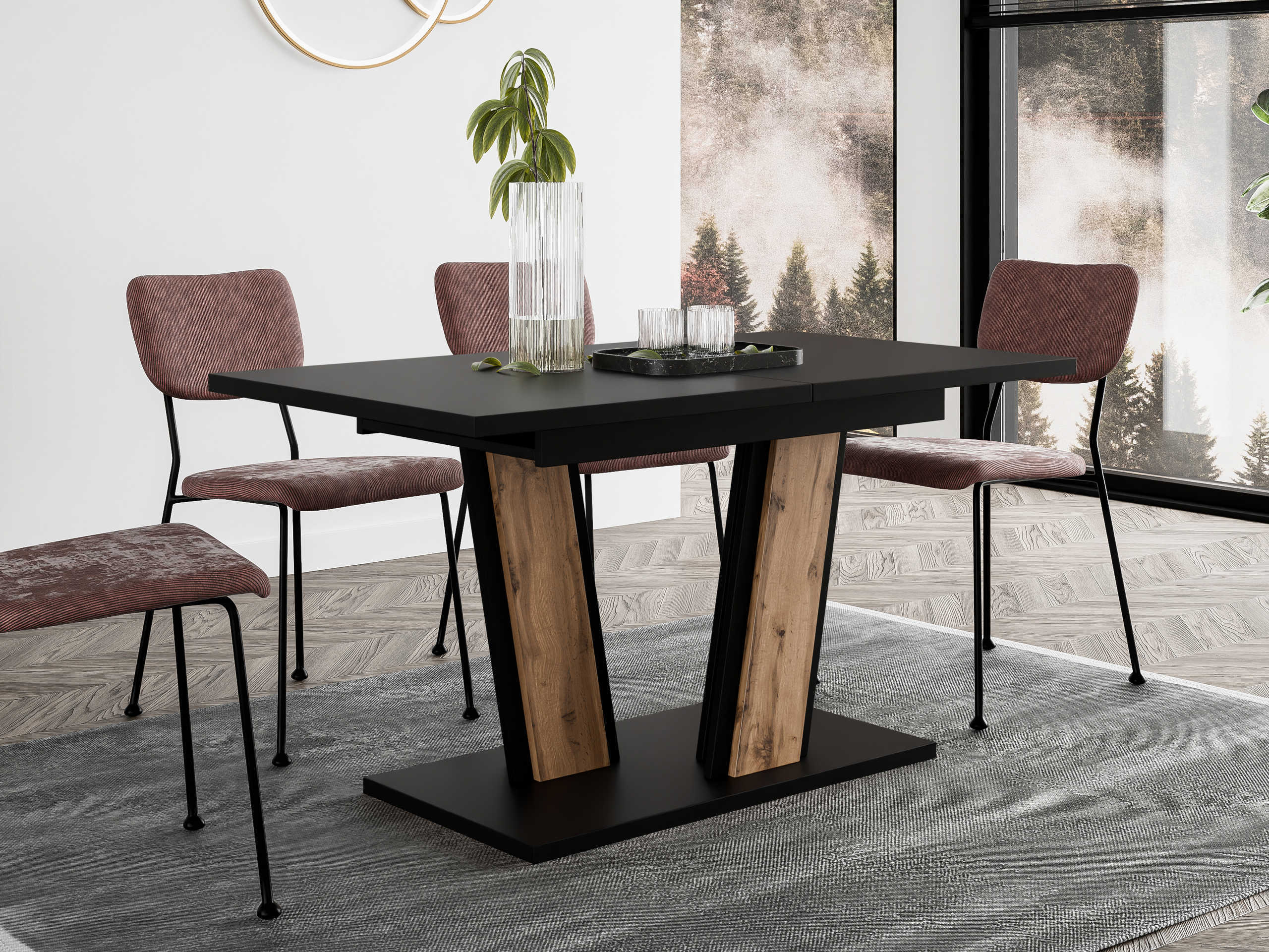 Mesa Goodyear 139 (Preto + Carvalho wotan)