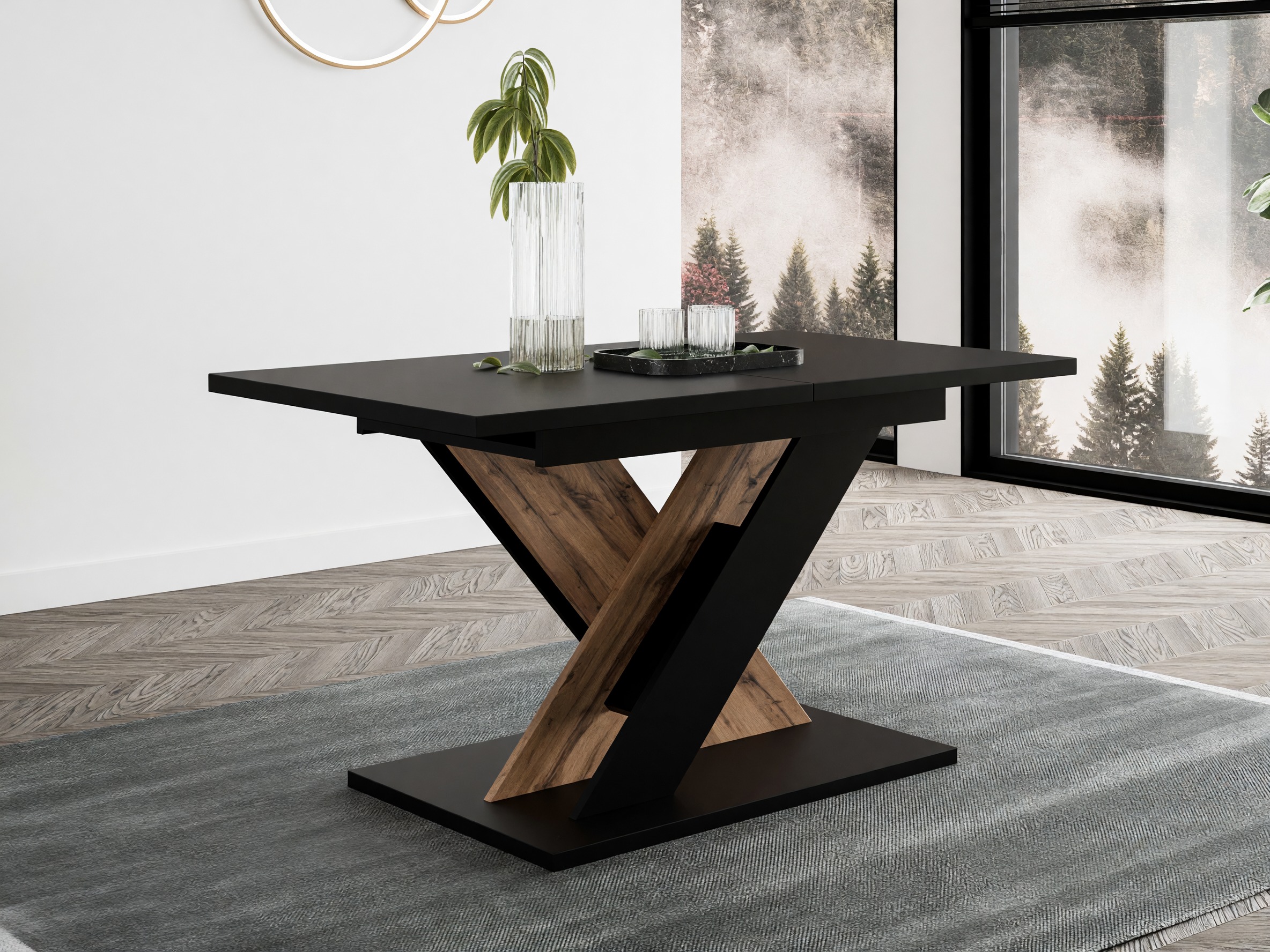 Mesa Goodyear 141 (Preto + Carvalho wotan)