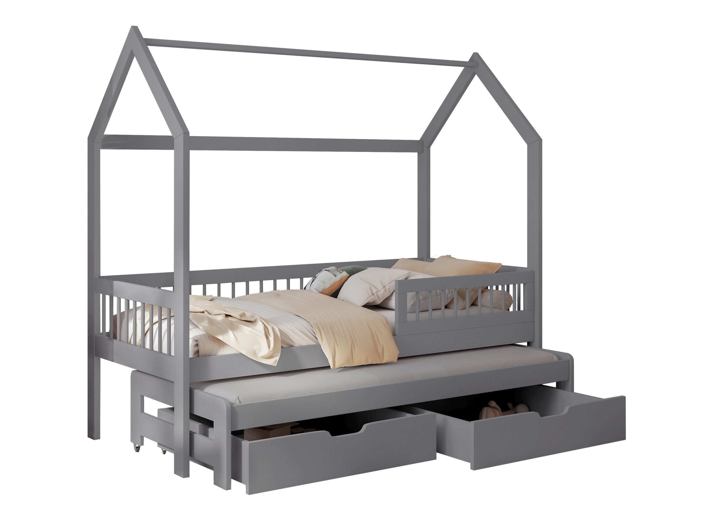 Cama Henderson 166 (Cinzento)