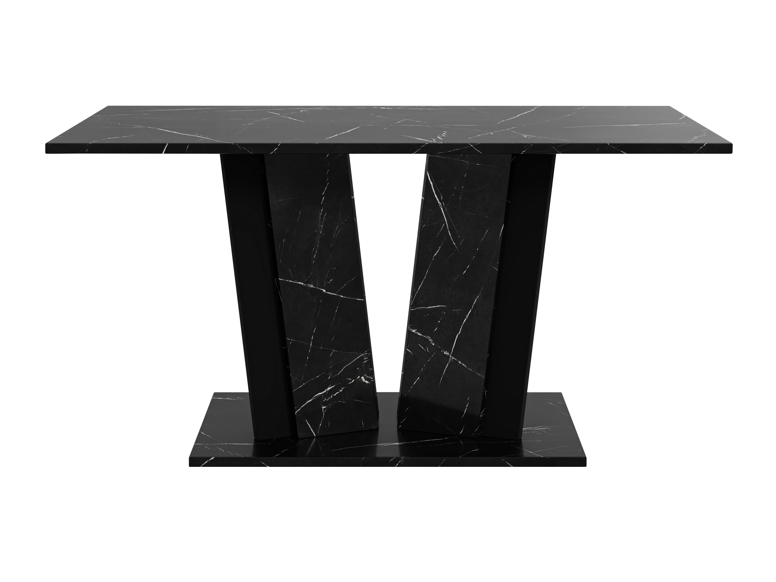 Mesa de centro Goodyear 143 (Mármore preto + Preto)