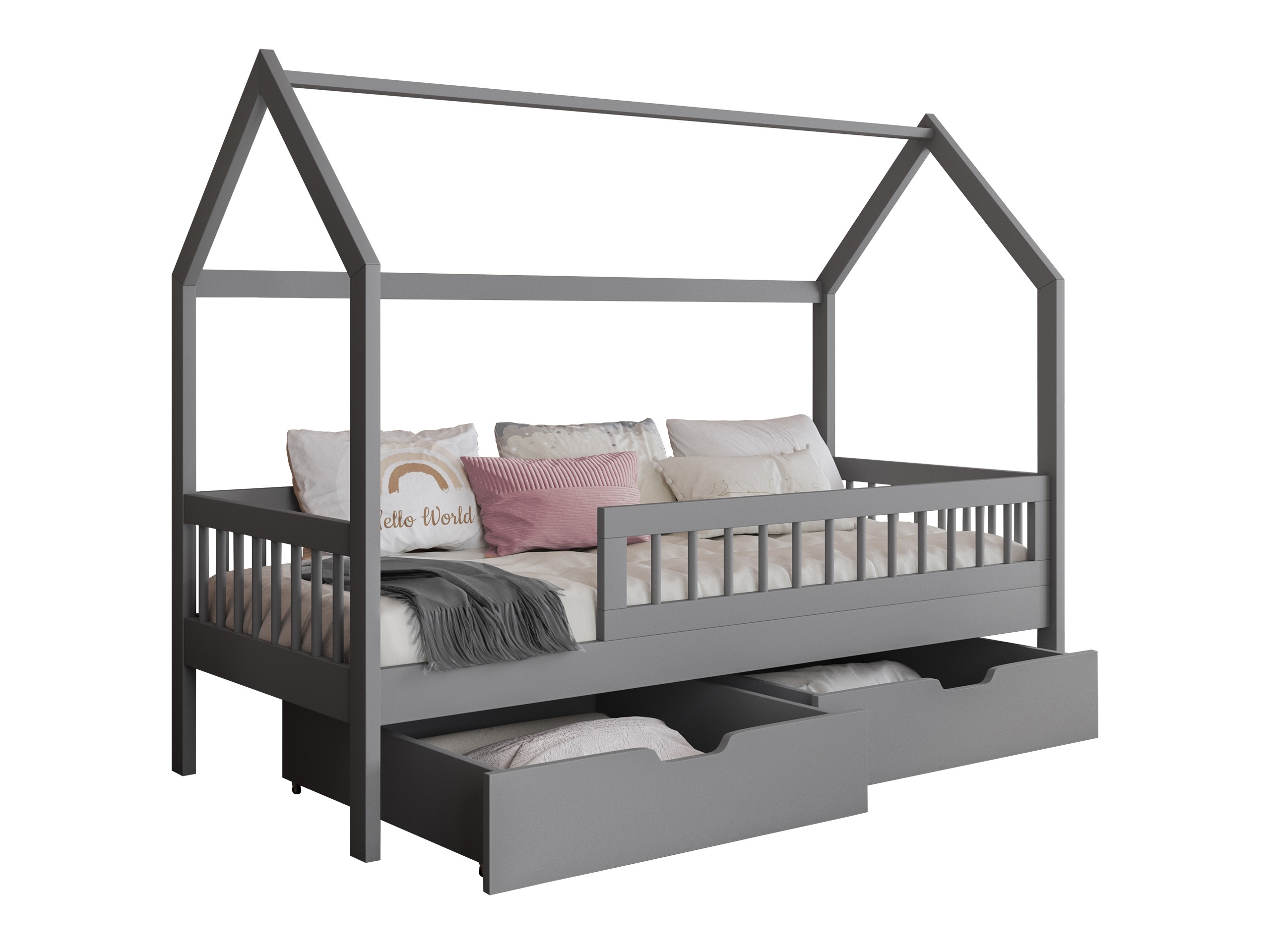 Cama Henderson 167 (Cinzento)