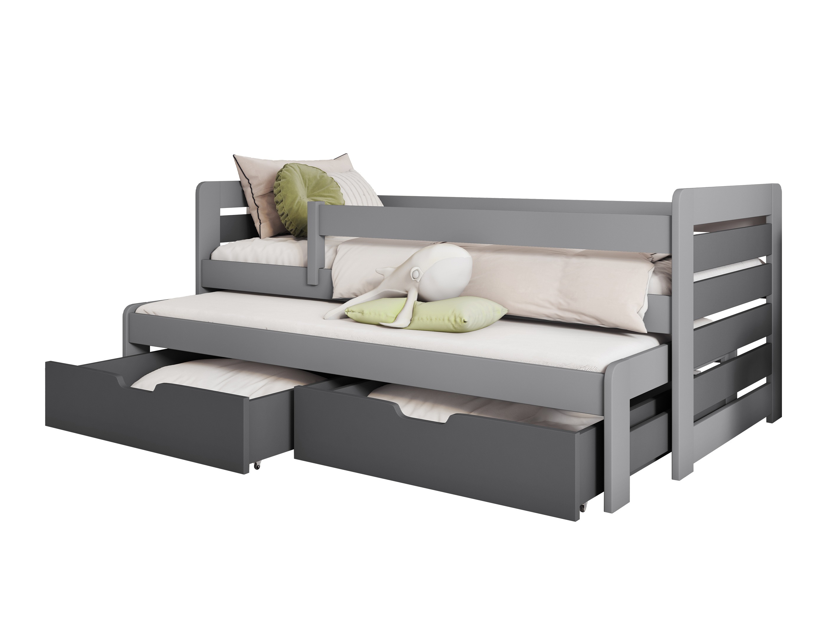 Cama Henderson 127 (Cinzento + Grafite)