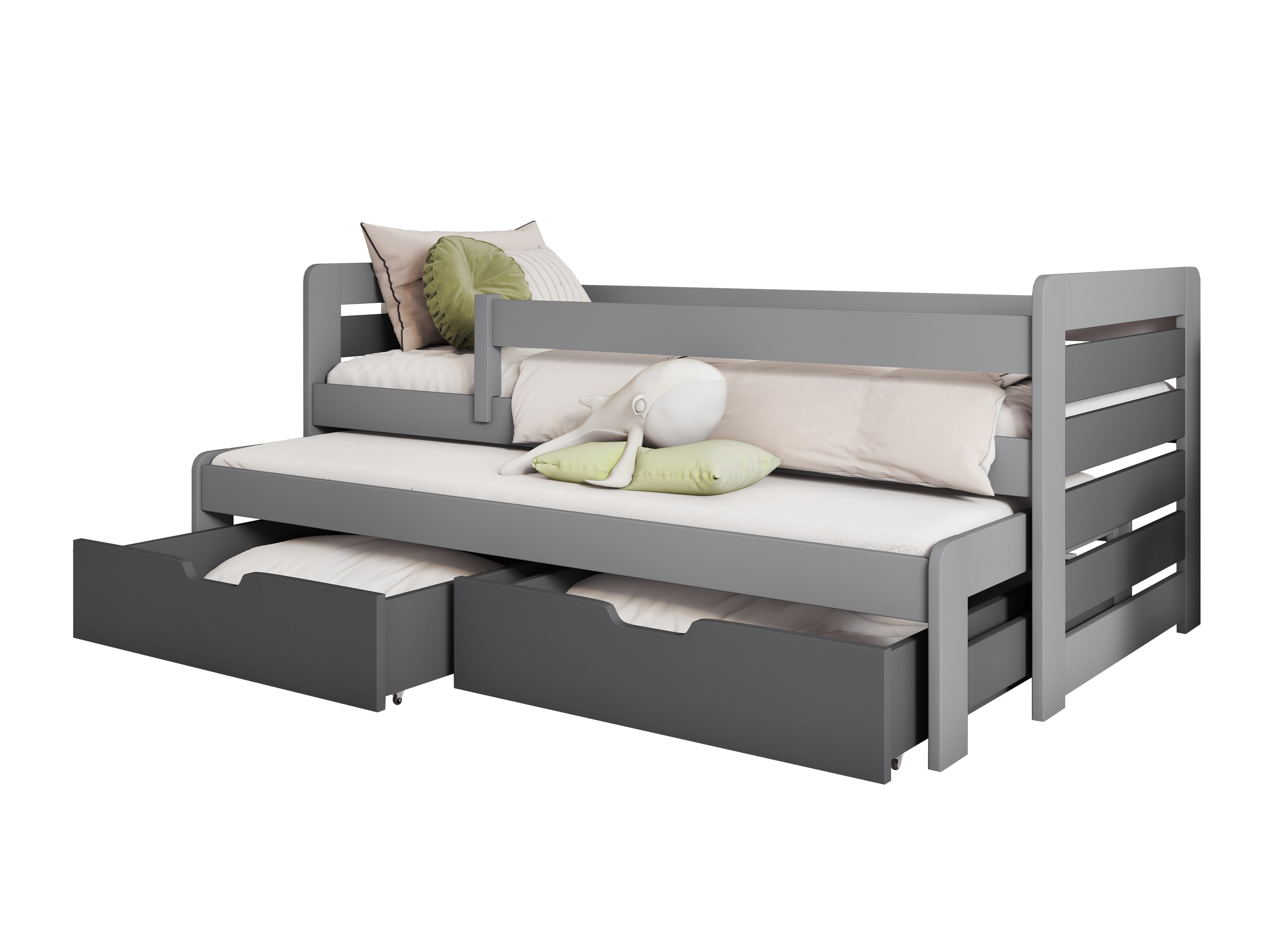 Cama Henderson 127 (Cinzento + Grafite)