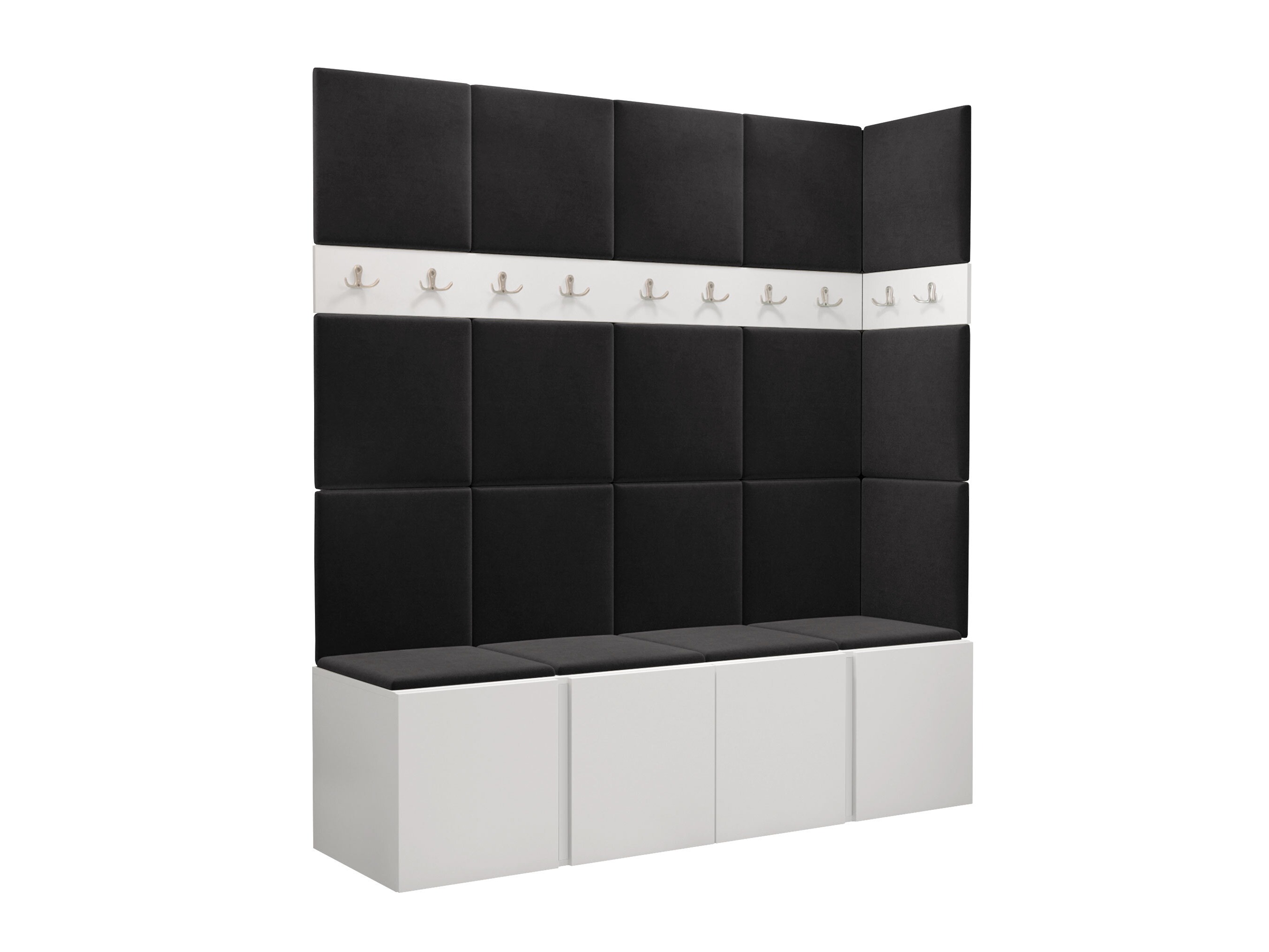 Conjunto para corredor Pinis II (Branco)