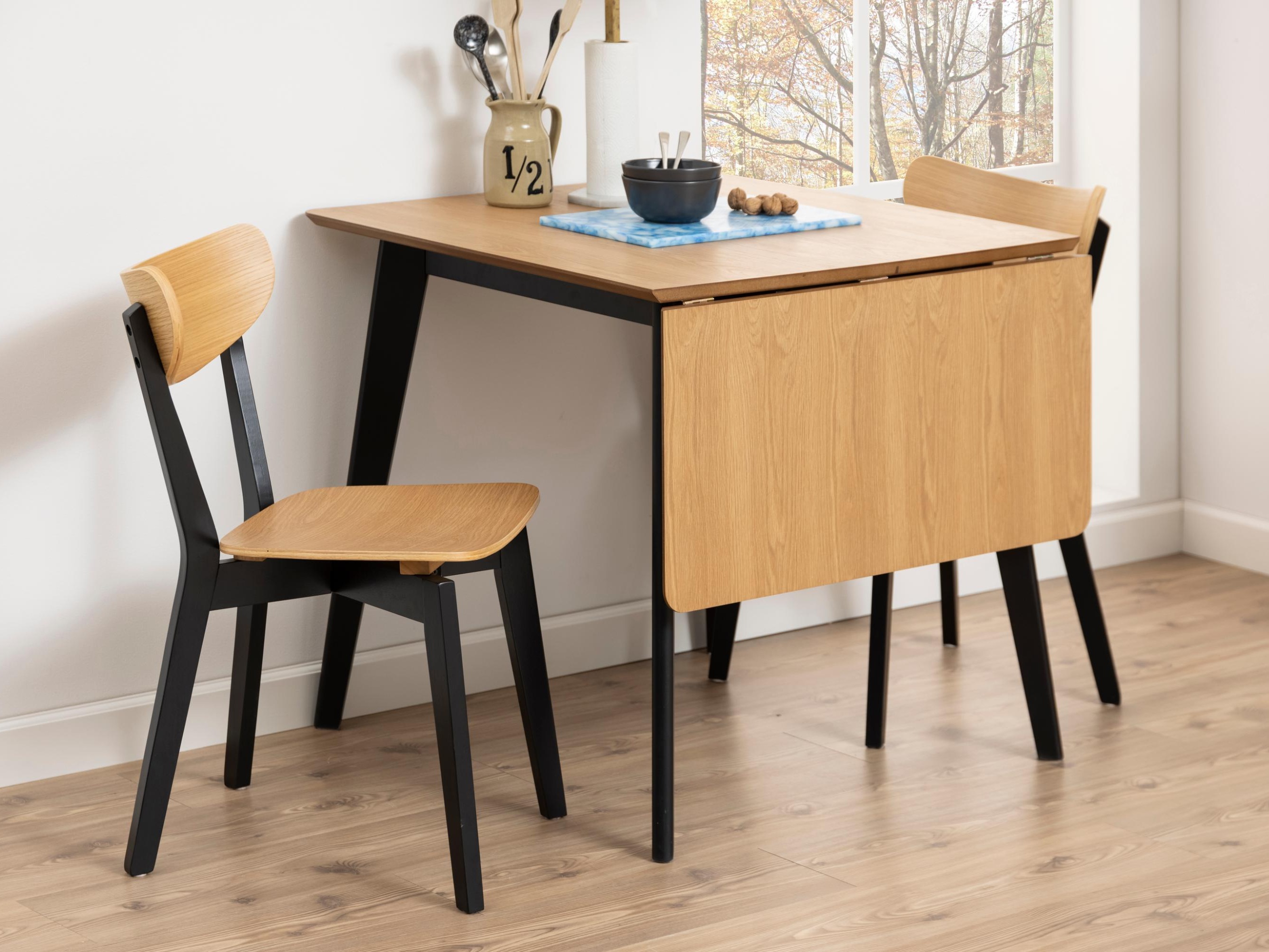 Mesa Norsica 484 (Carvalho selvagem + Preto)