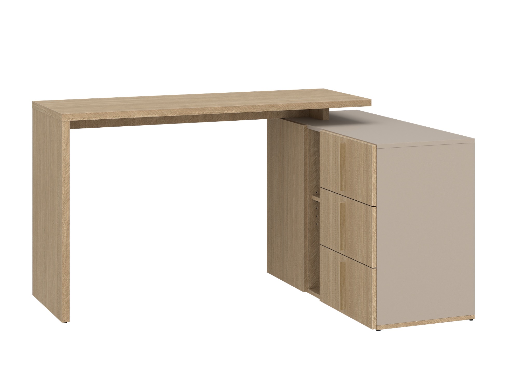 Mesa de escritório para cantos Floveni 123