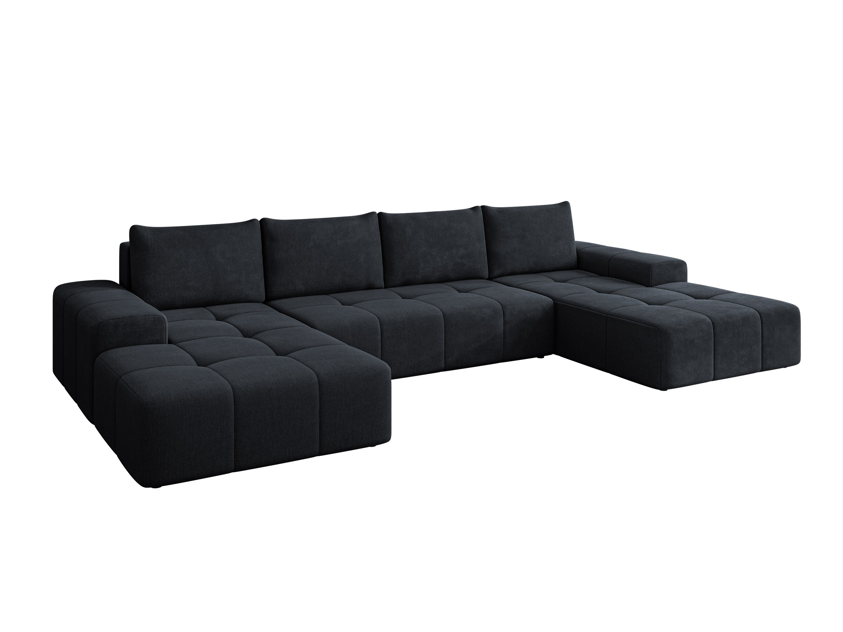 Sofá de canto Comfivo Origor II (Spirit Black)