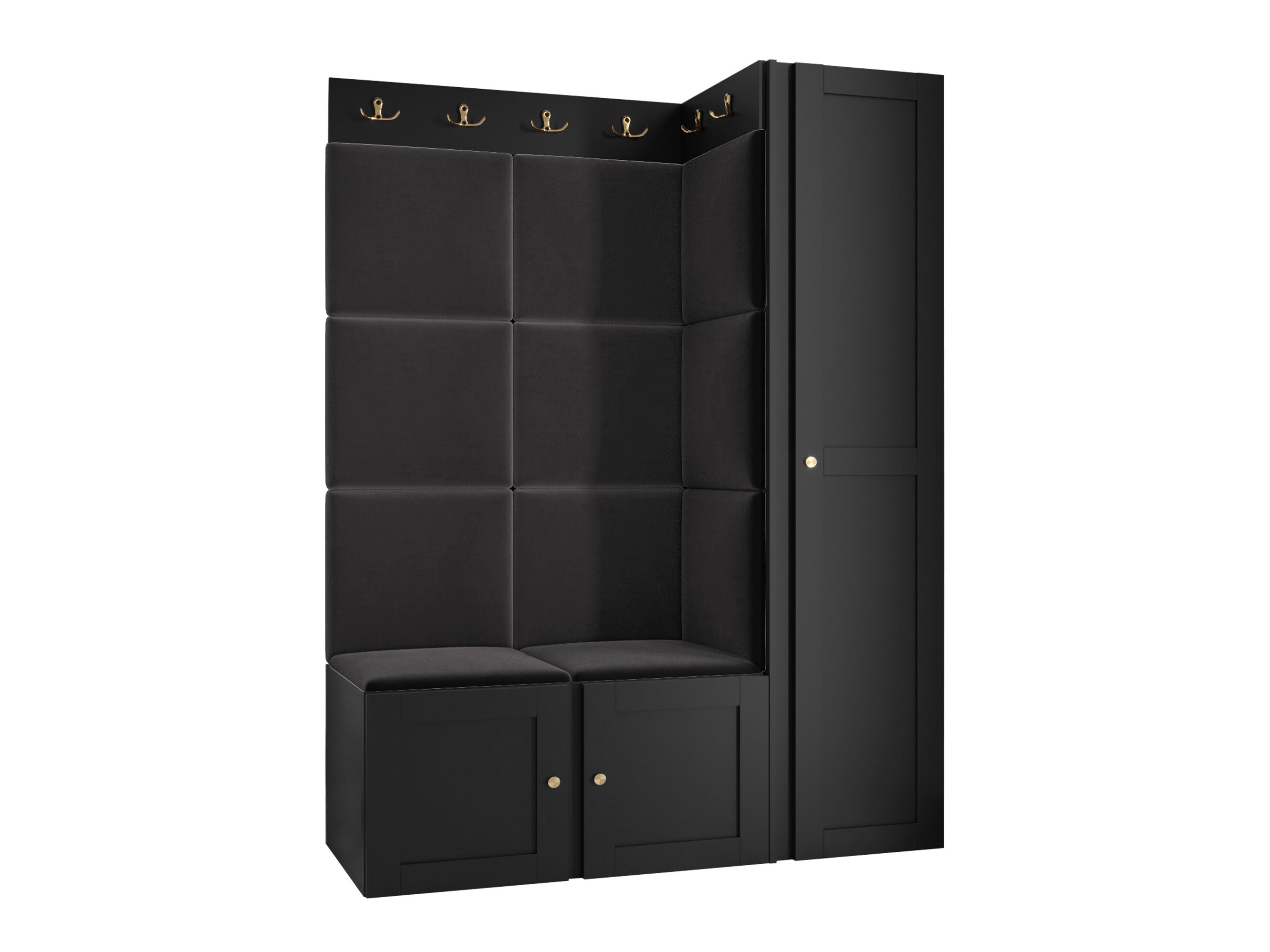 Conjunto para corredor Hartford 377 (Preto)