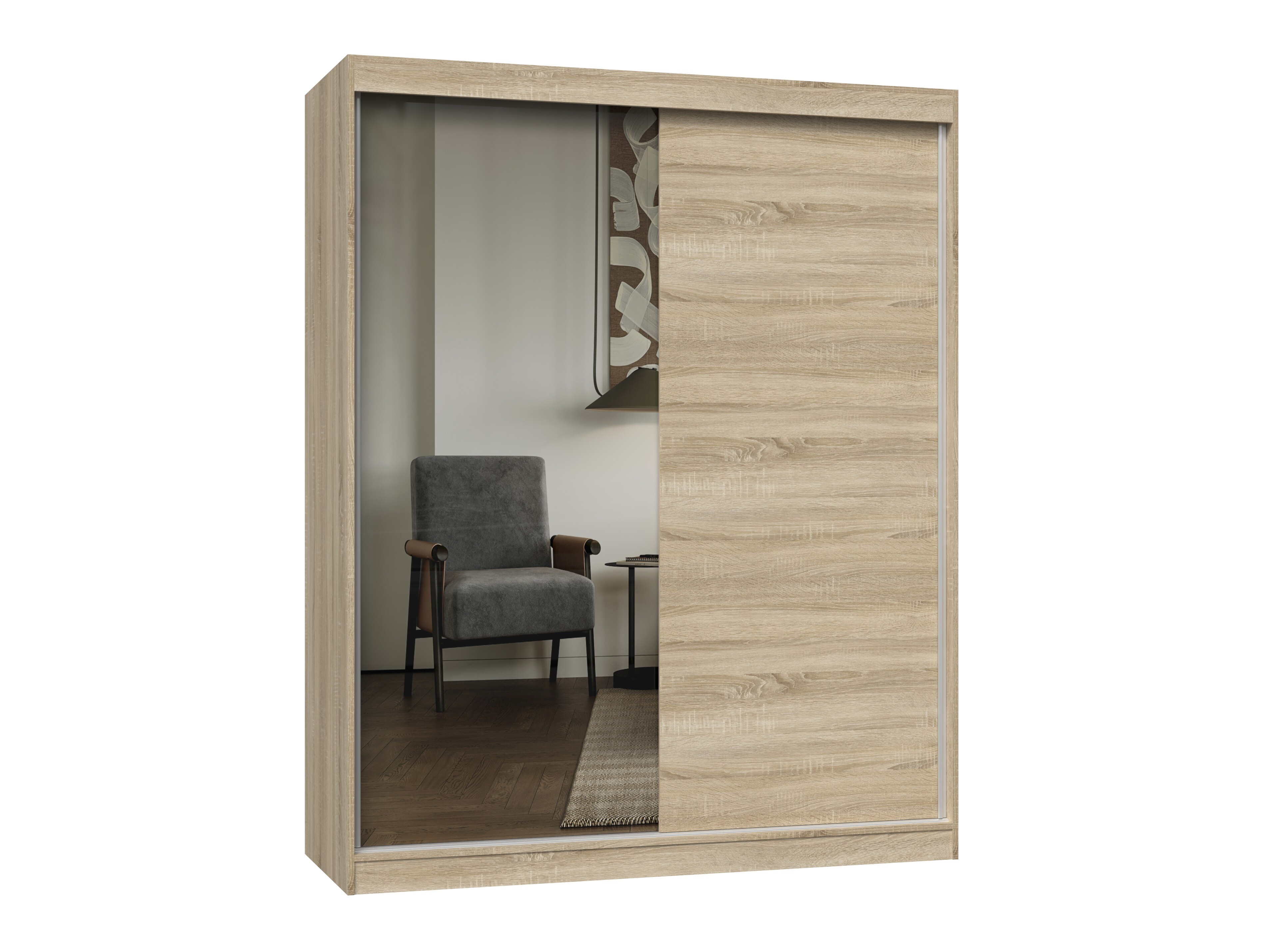 Roupeiro Mandeville 383 (Carvalho sonoma)