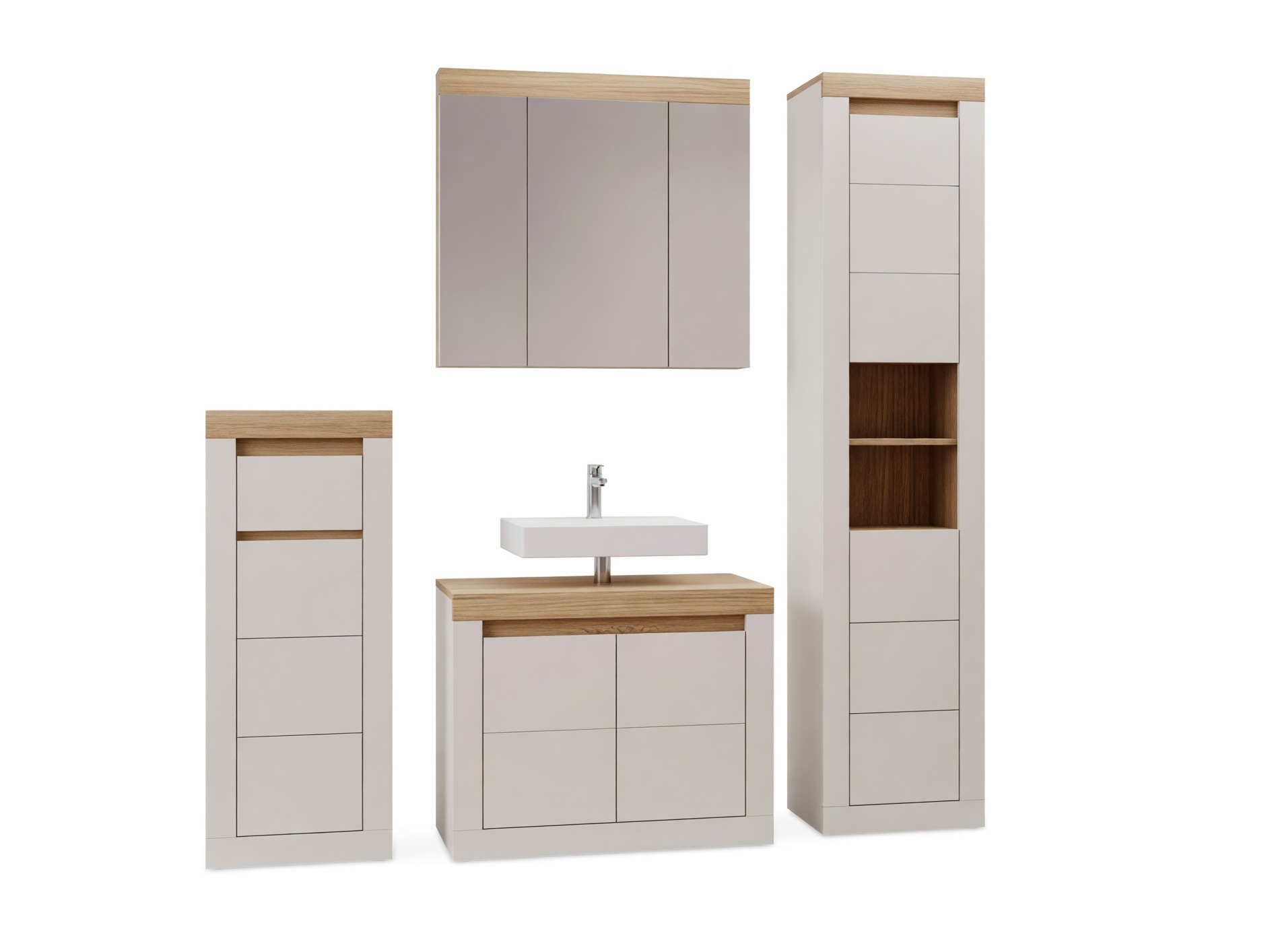 Conjunto para casa de banho Ophtola 126