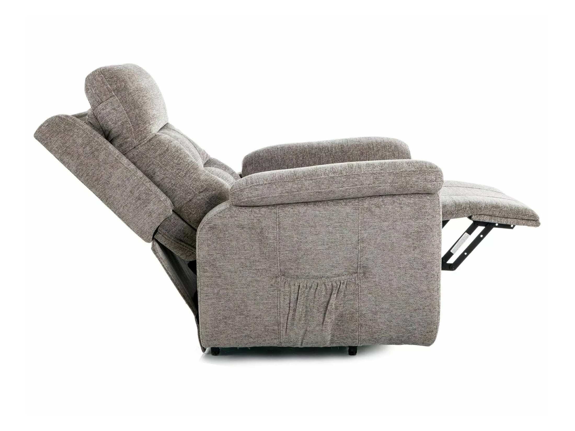 Poltrona reclinável Detroit 1042 (Cinzento)
