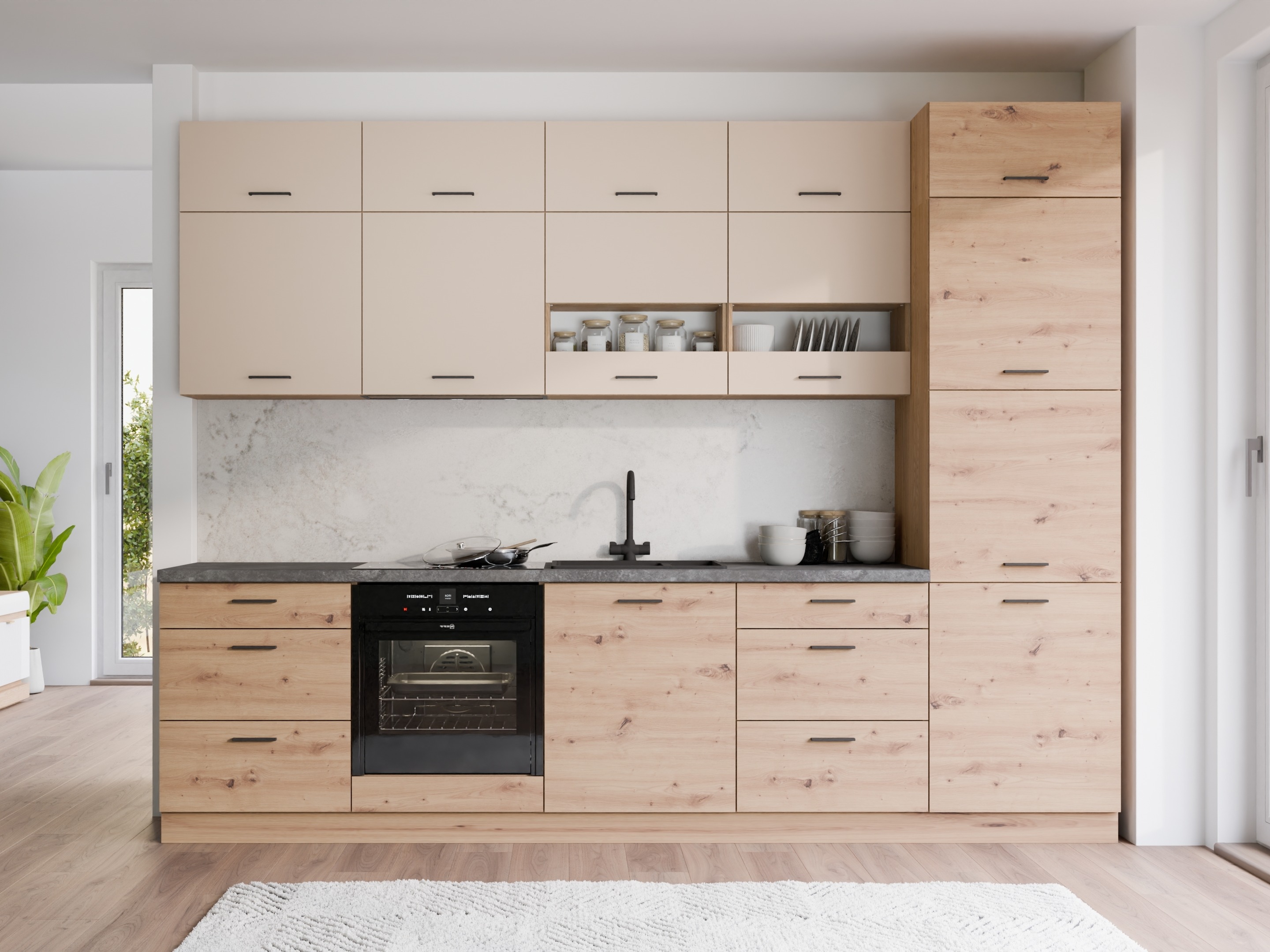 Armário modular suspenso Ati Cashmere 136