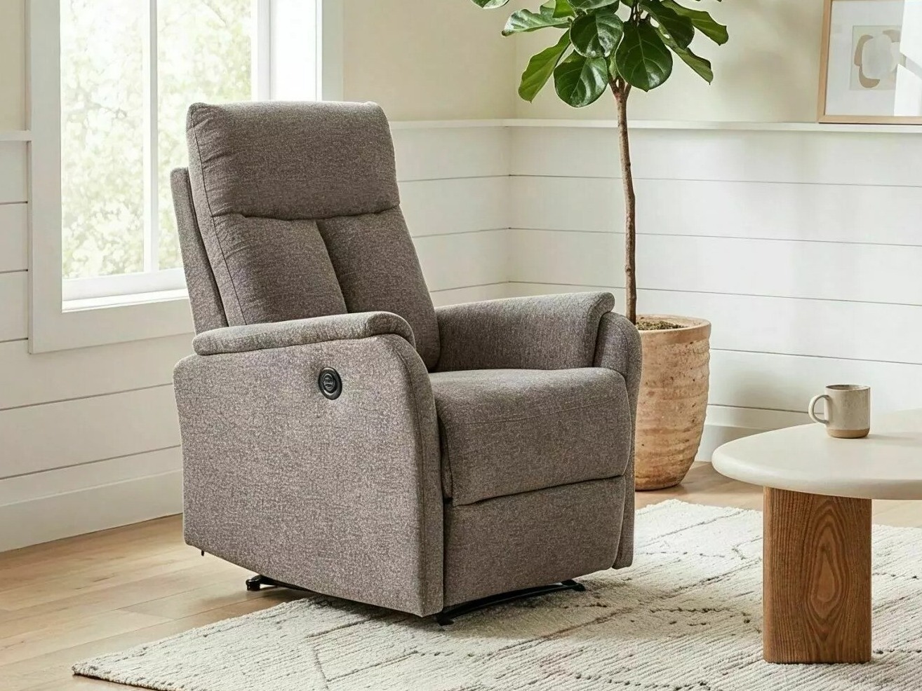 Poltrona reclinável Detroit 1040 (Raven 07)