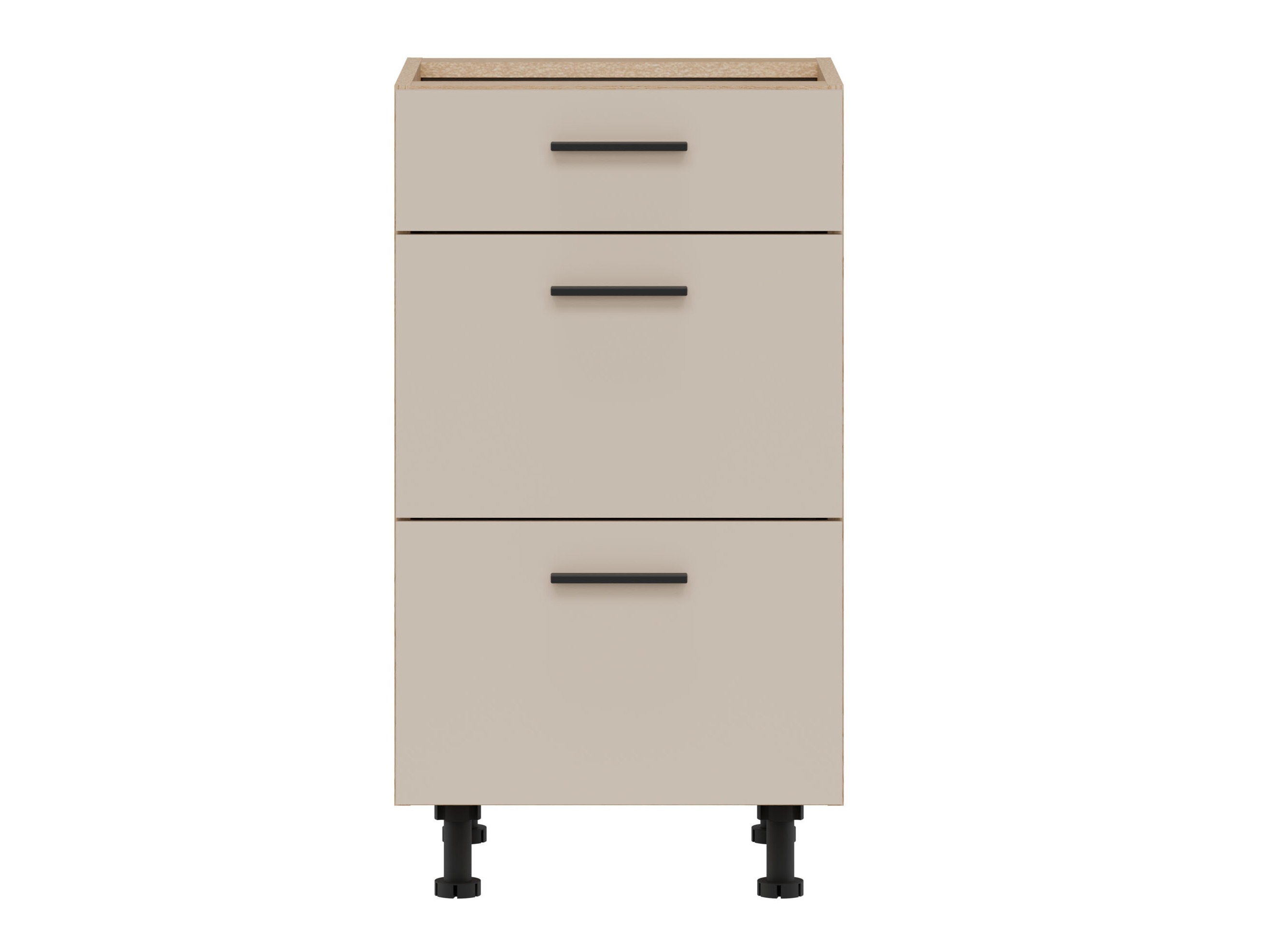 Armário modular com gavetas Ati Cashmere 140