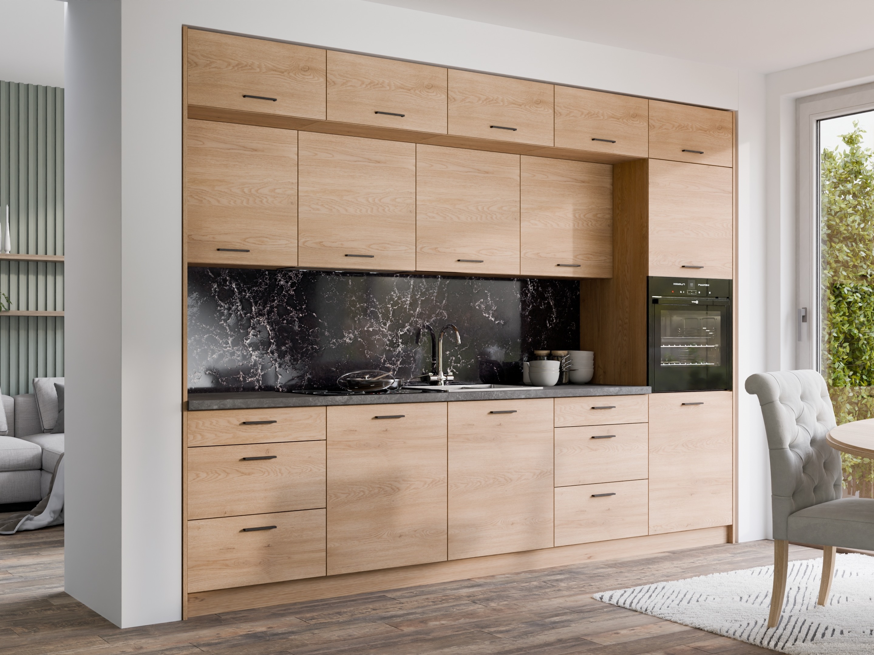 Armário modular de lavatório com portas Ati Torro 137