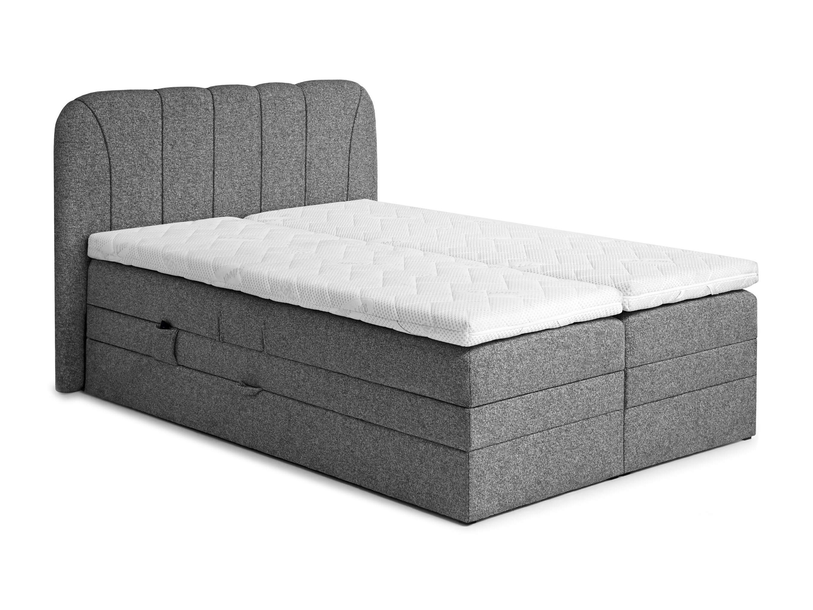 Cama continental Norman 127 (Cinzento escuro)