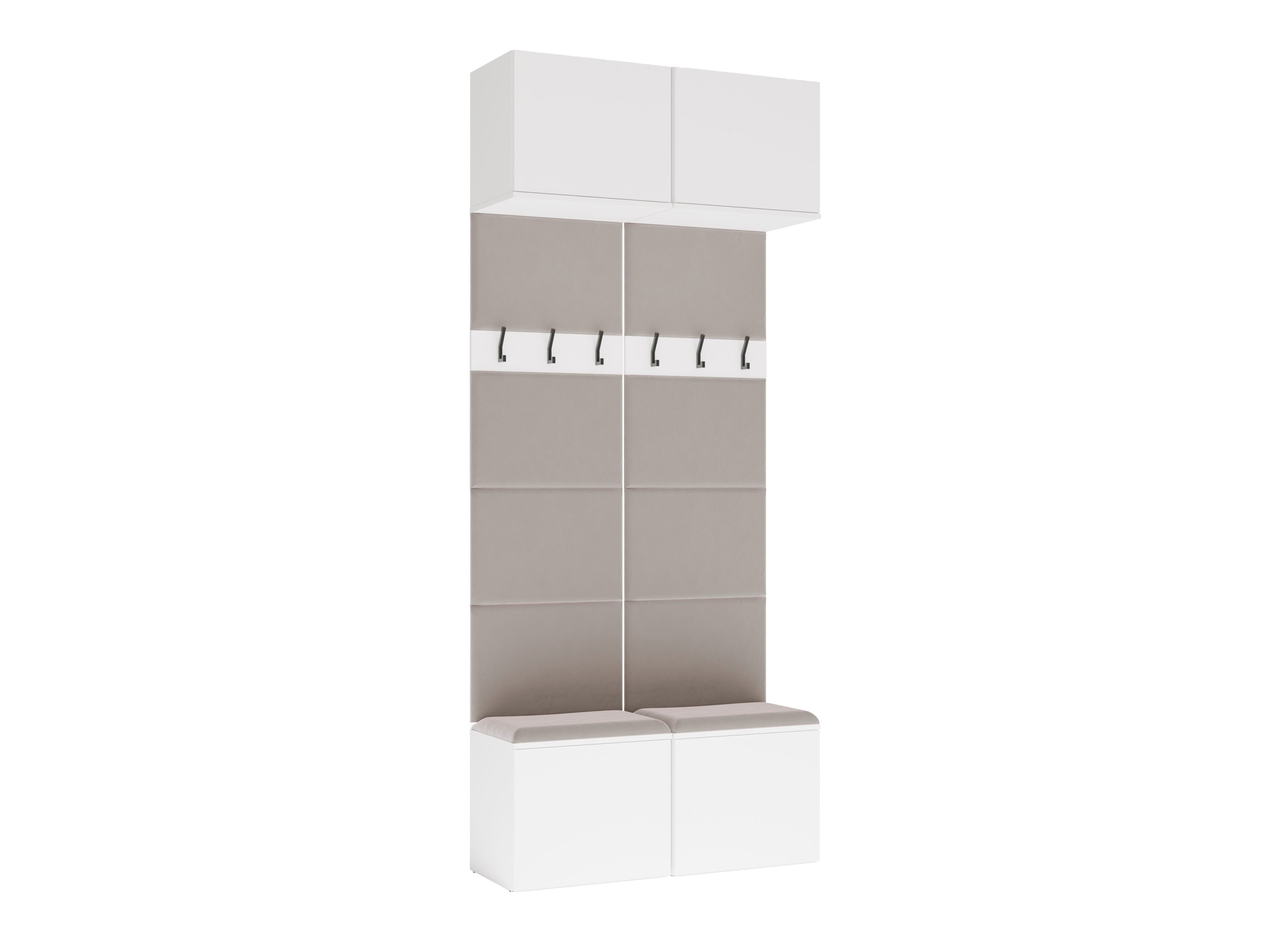 Conjunto para corredor Domtori 116 (Branco)