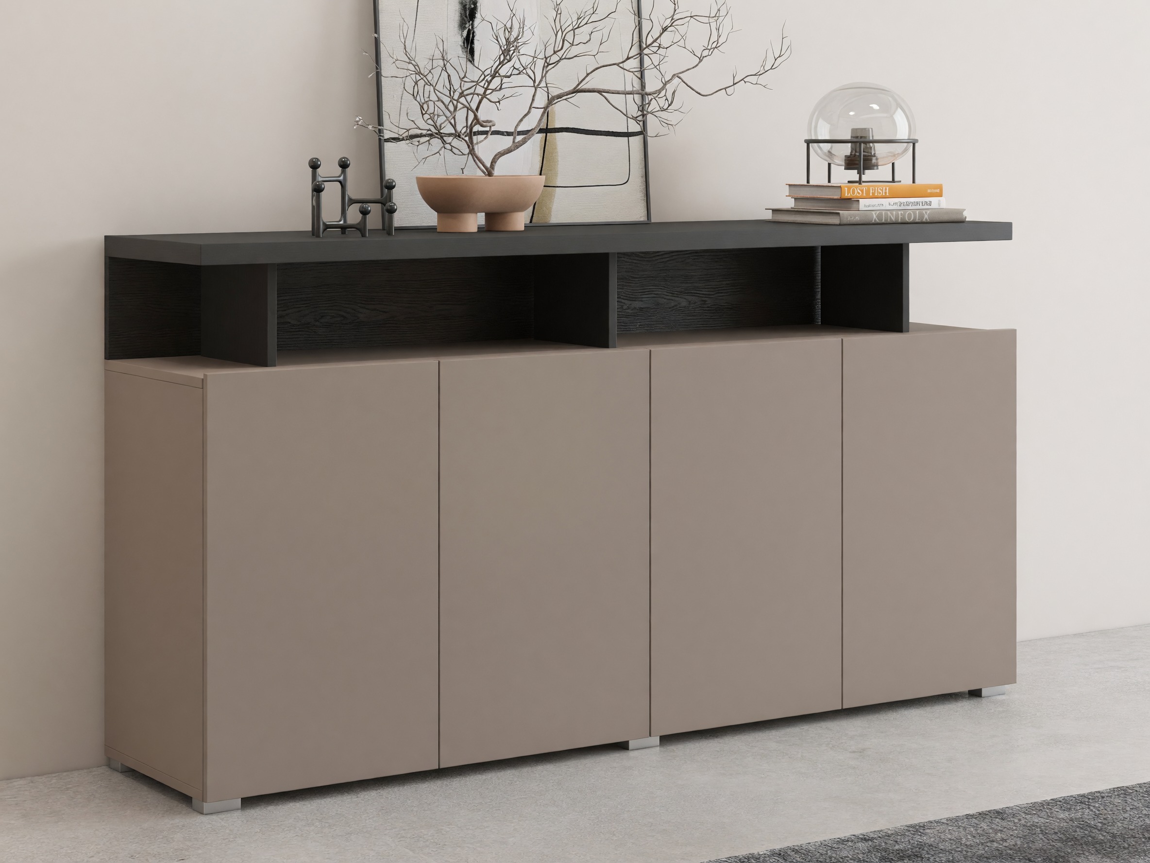 Aparador Virvele 100 (Congo + Antracite)