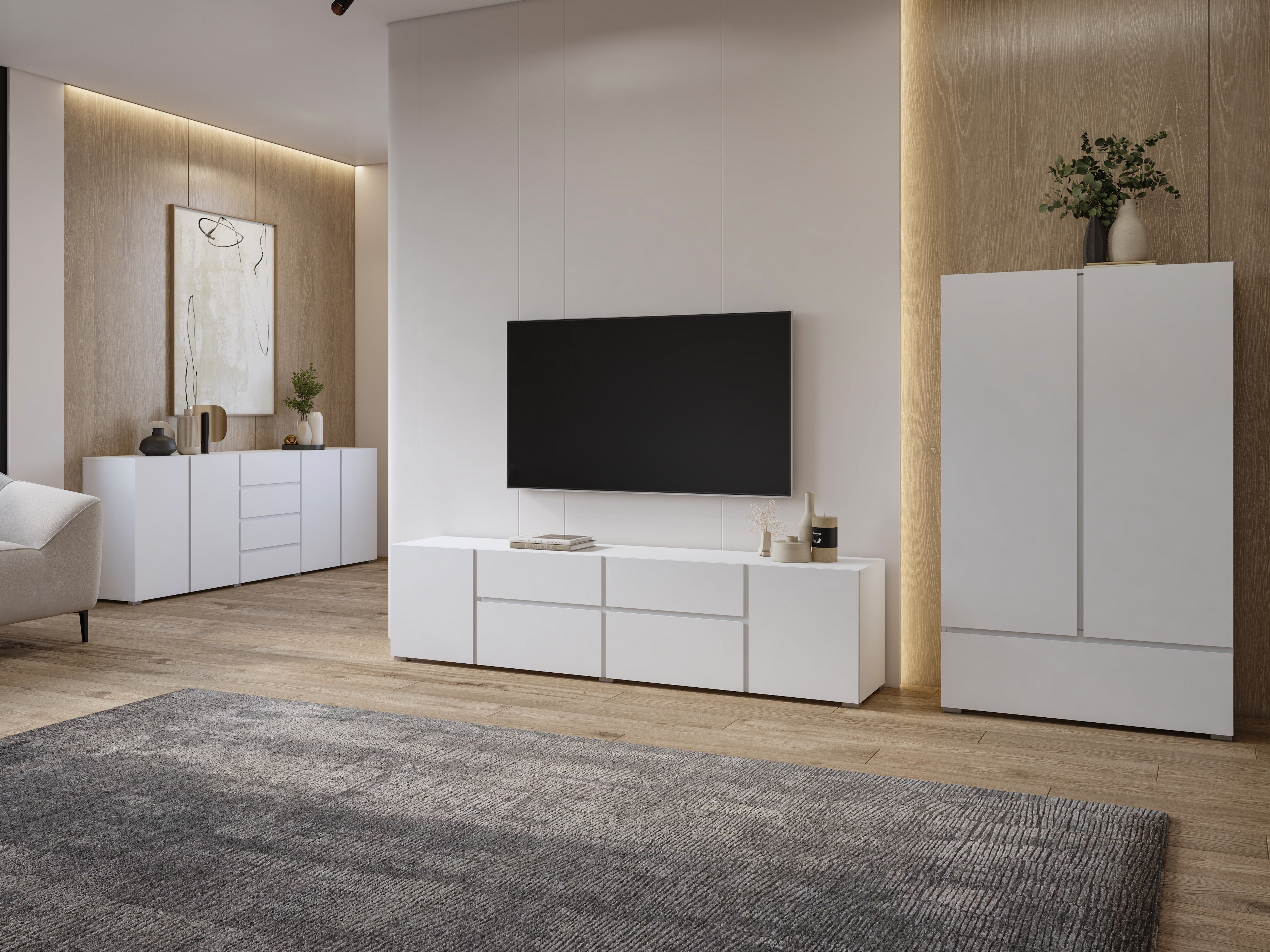 Cómoda Elbleve 105 (Branco)