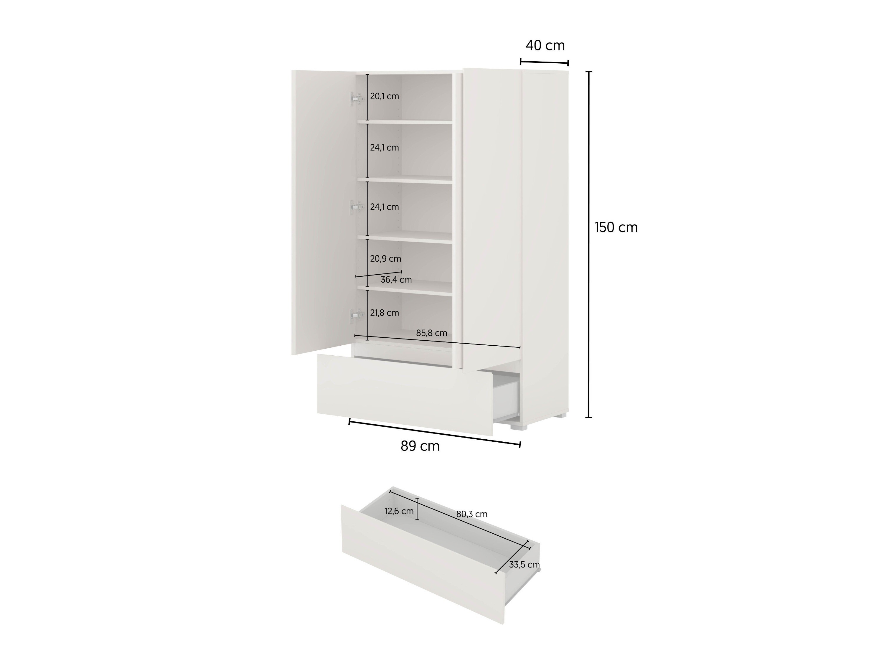 Estante Elbleve 106 (Branco)