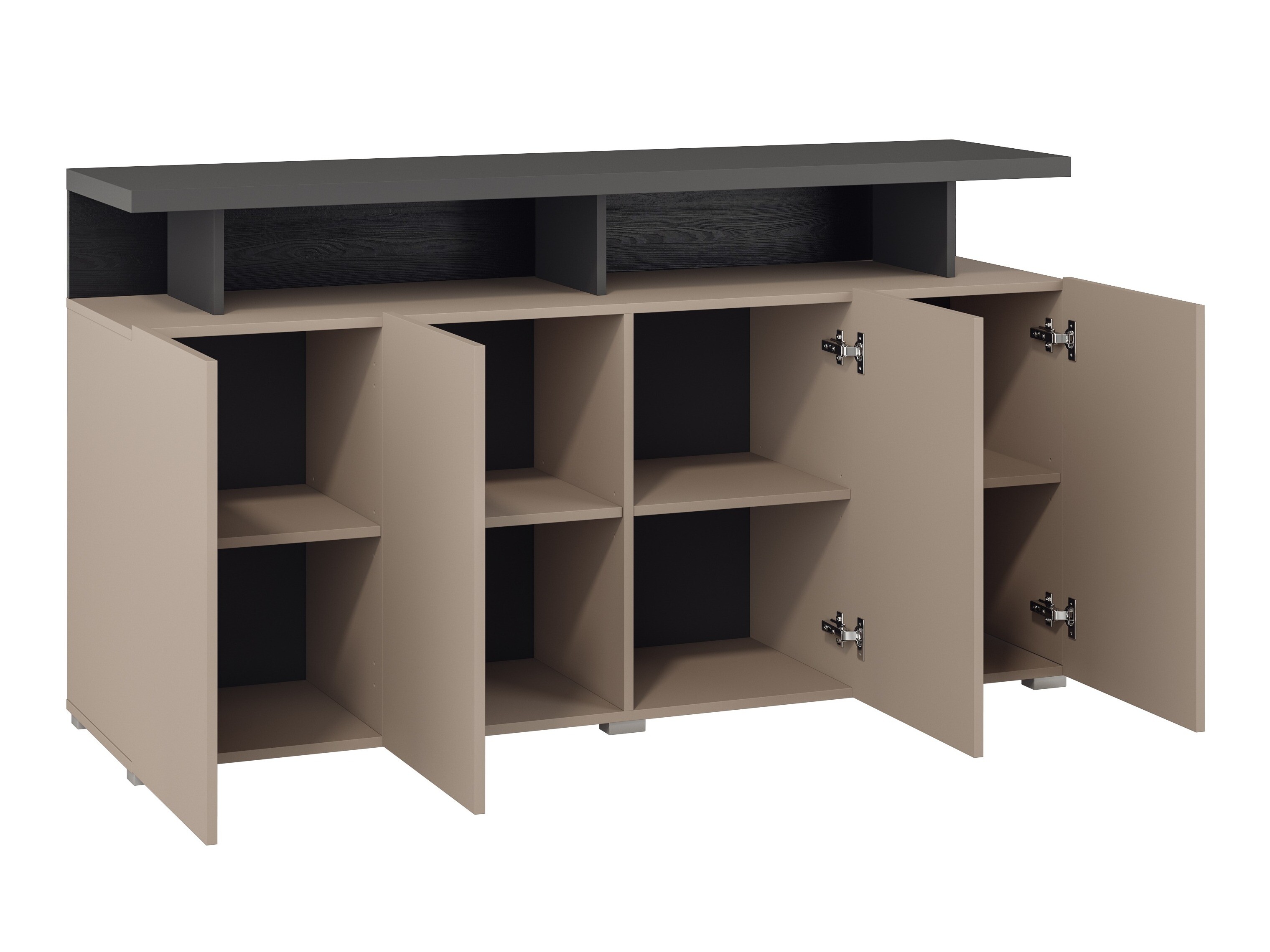 Conjunto para sala de estar Virvele 103 (Congo + Antracite)