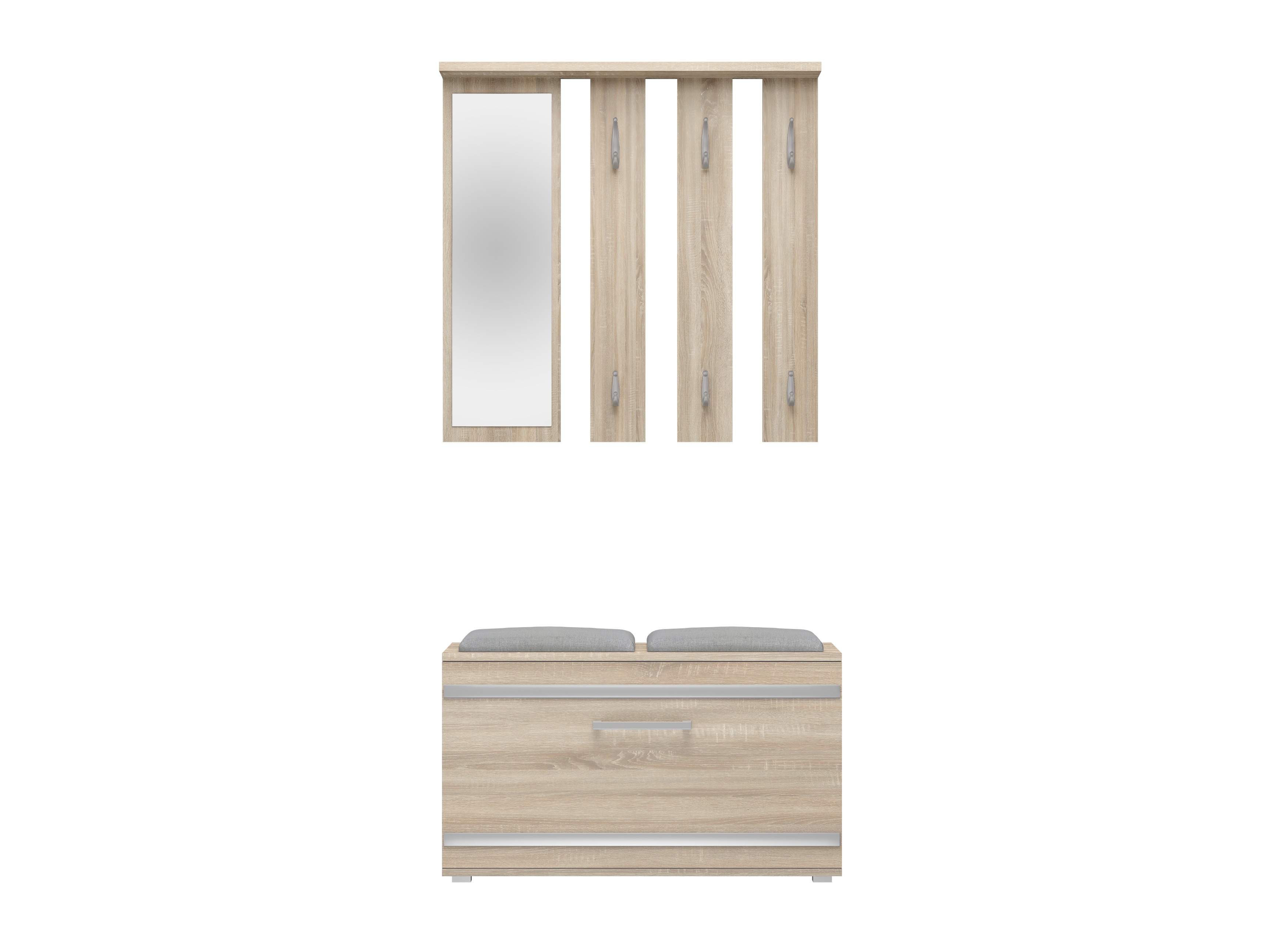 Conjunto para corredor Mandeville 396 (Carvalho sonoma)