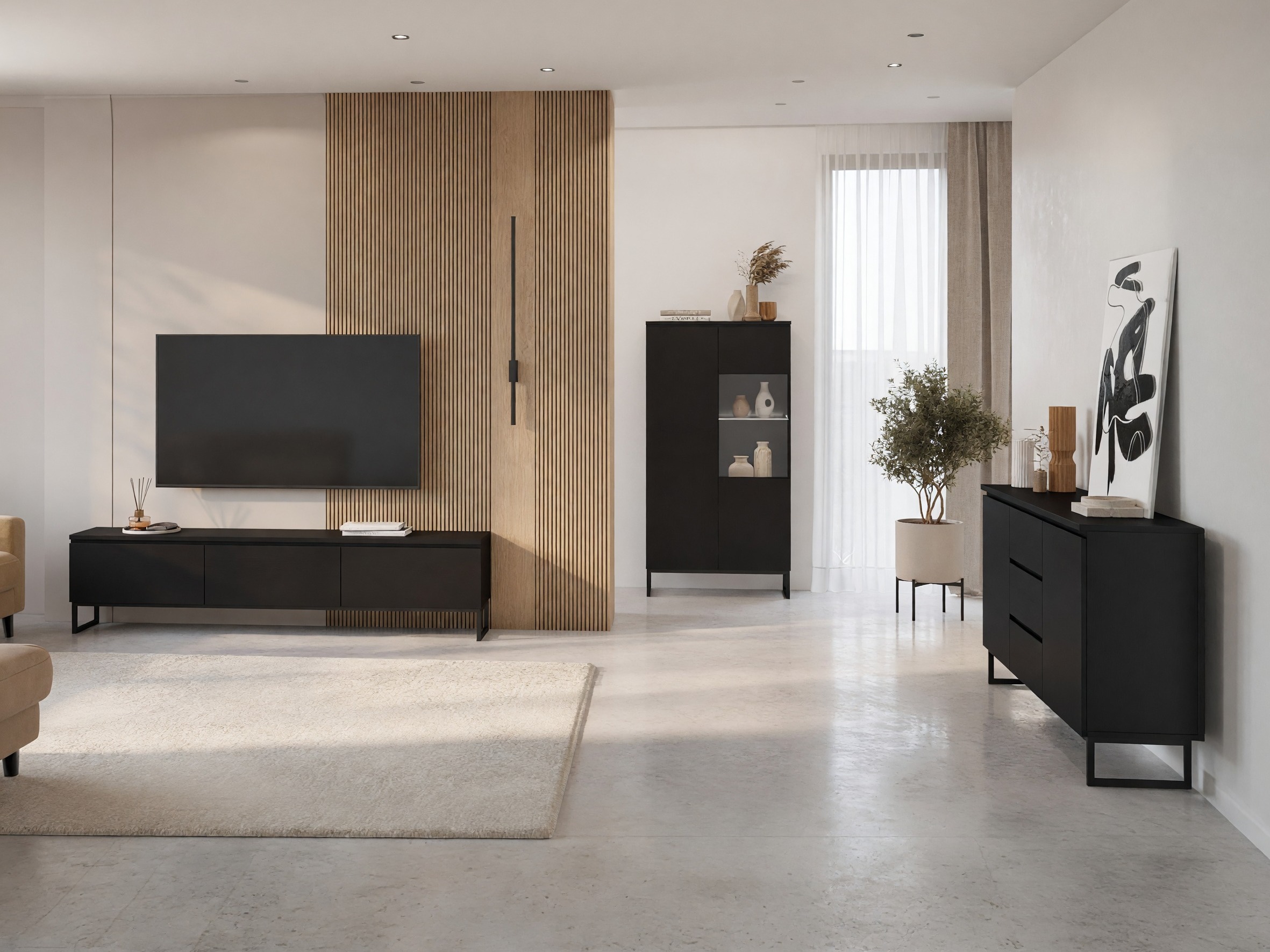 Cómoda Velsora 102 (Preto)