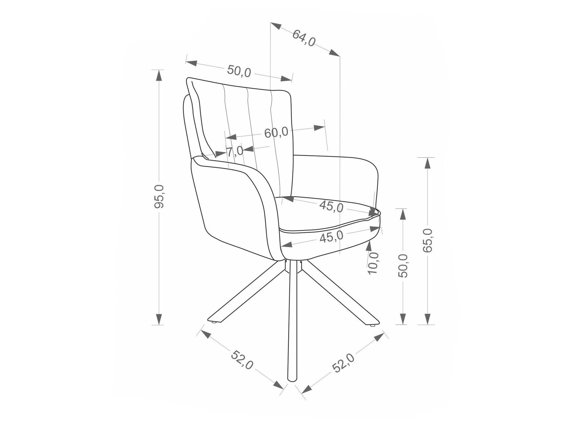 Cadeira Houston 2206