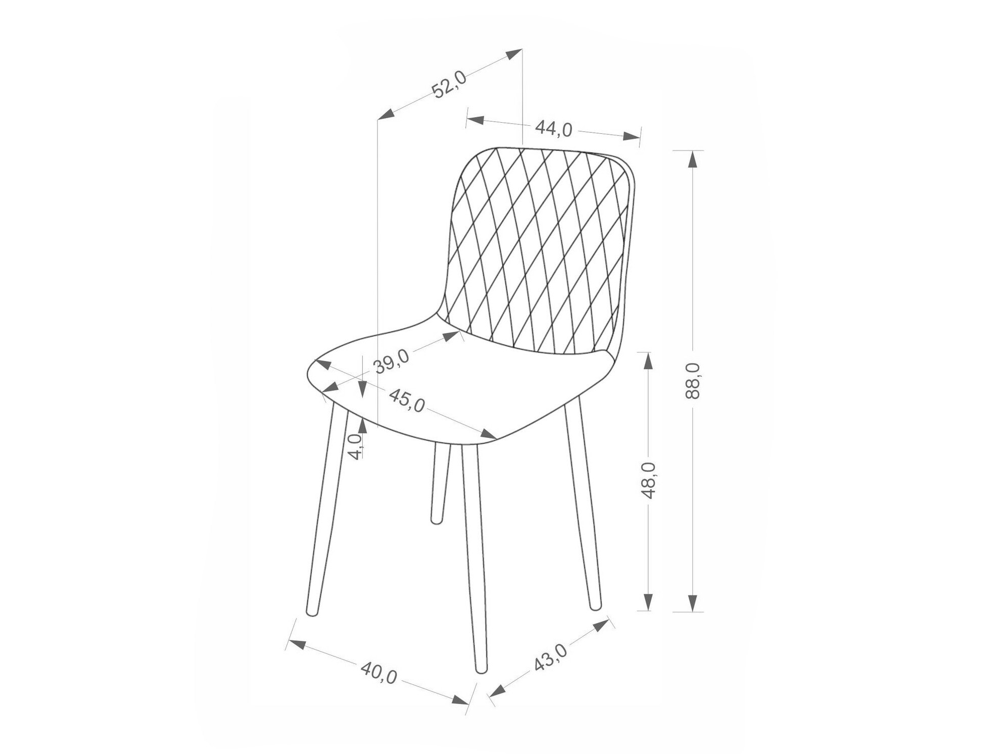 Cadeira Houston 2209 (Bege)